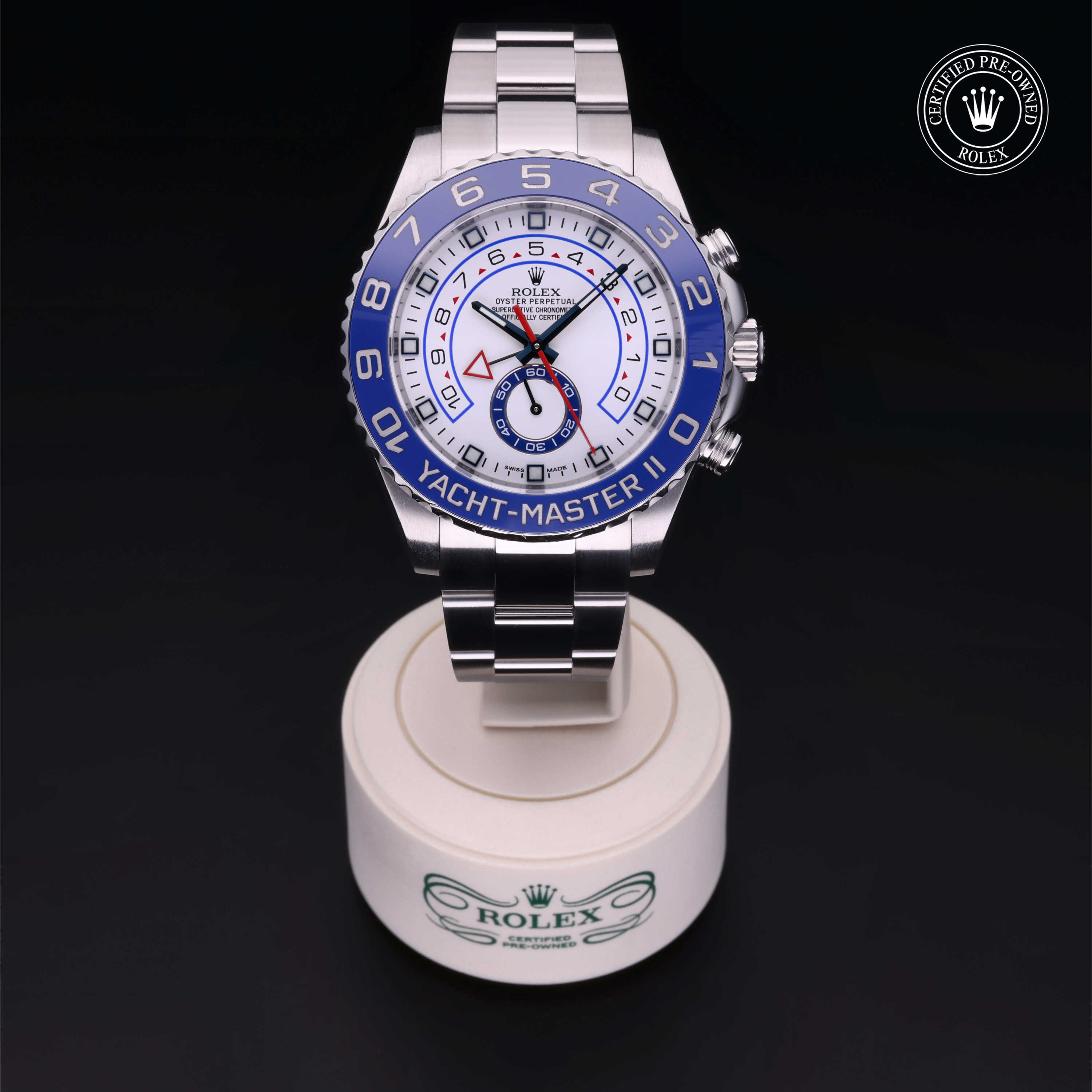 Rolex Yacht-Master II in Steel M116680-0001 at Heller Jewelers