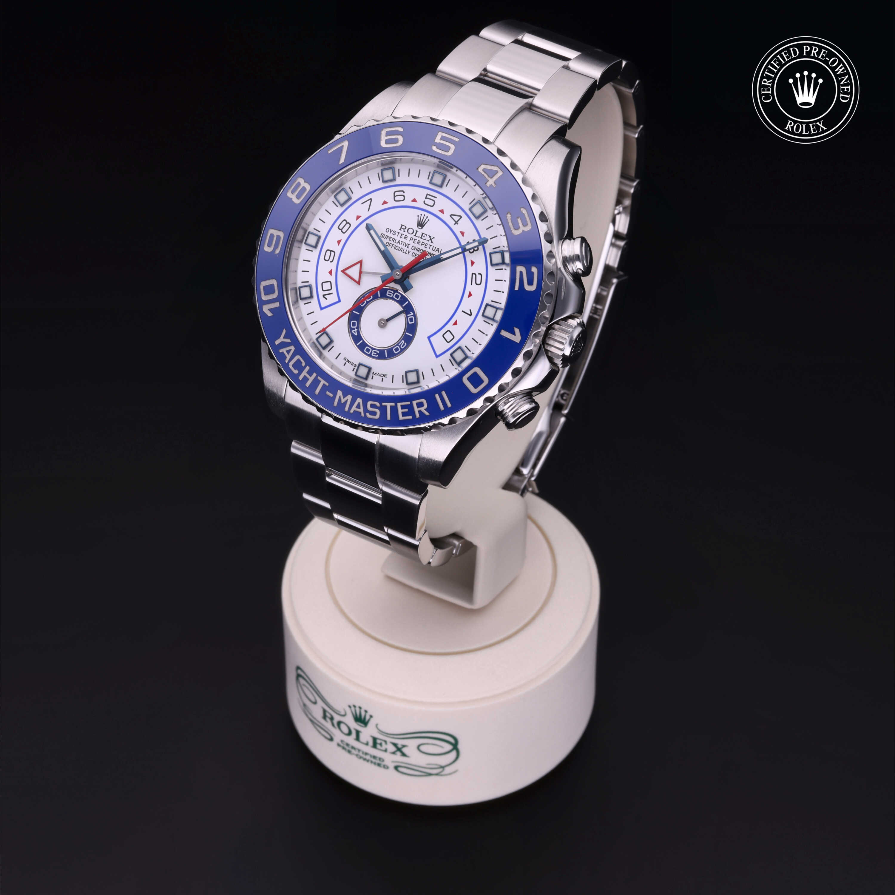 Rolex Yacht-Master II in Steel M116680-0001 at Heller Jewelers