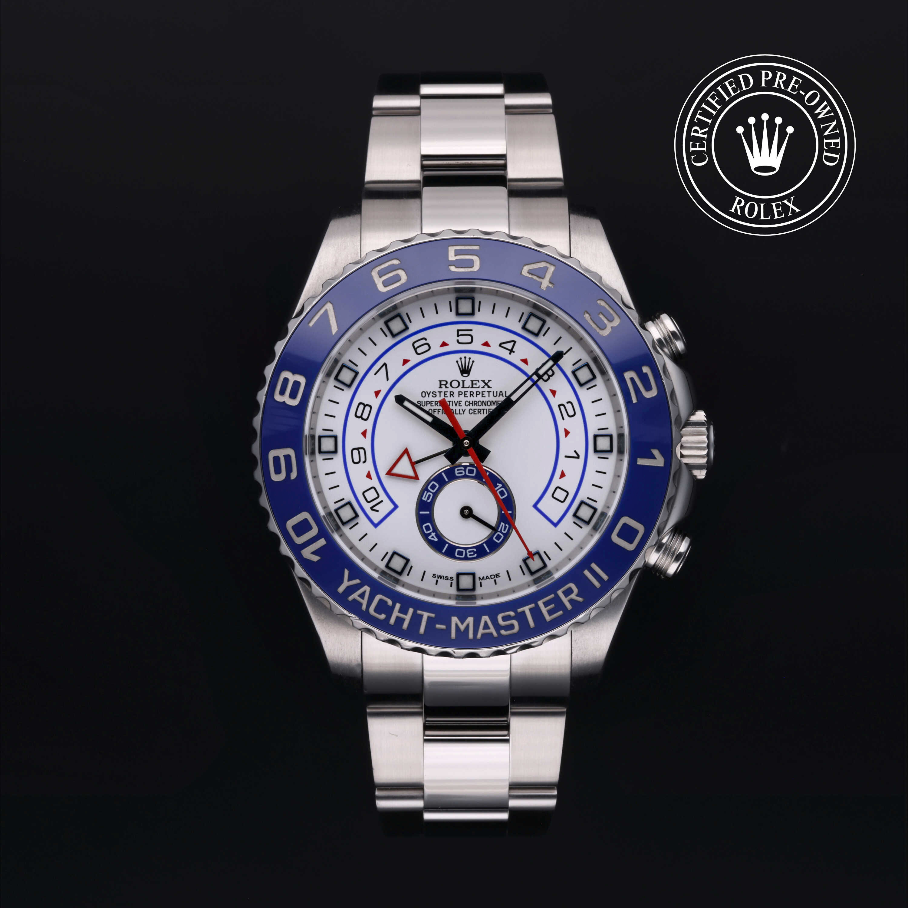Rolex Yacht-Master II in Steel M116680-0001 at Heller Jewelers