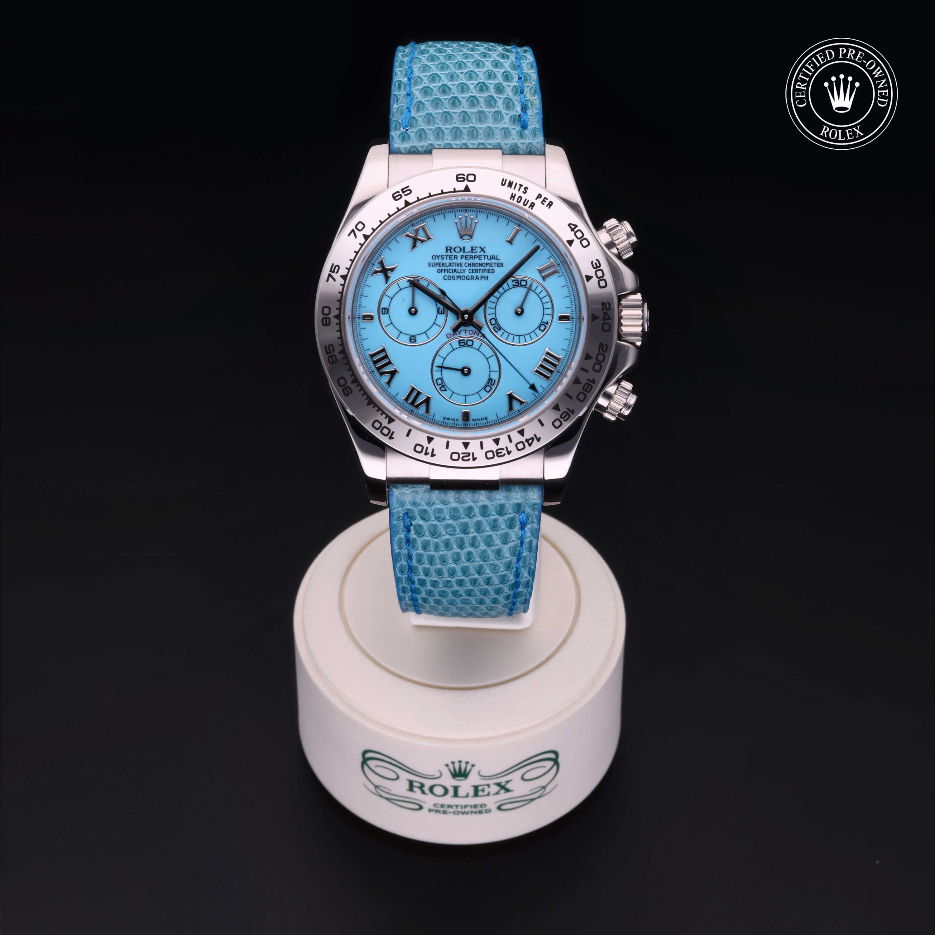 Rolex Cosmograph Daytona in Gold 18 Carat White M116519-0021 at Heller Jewelers