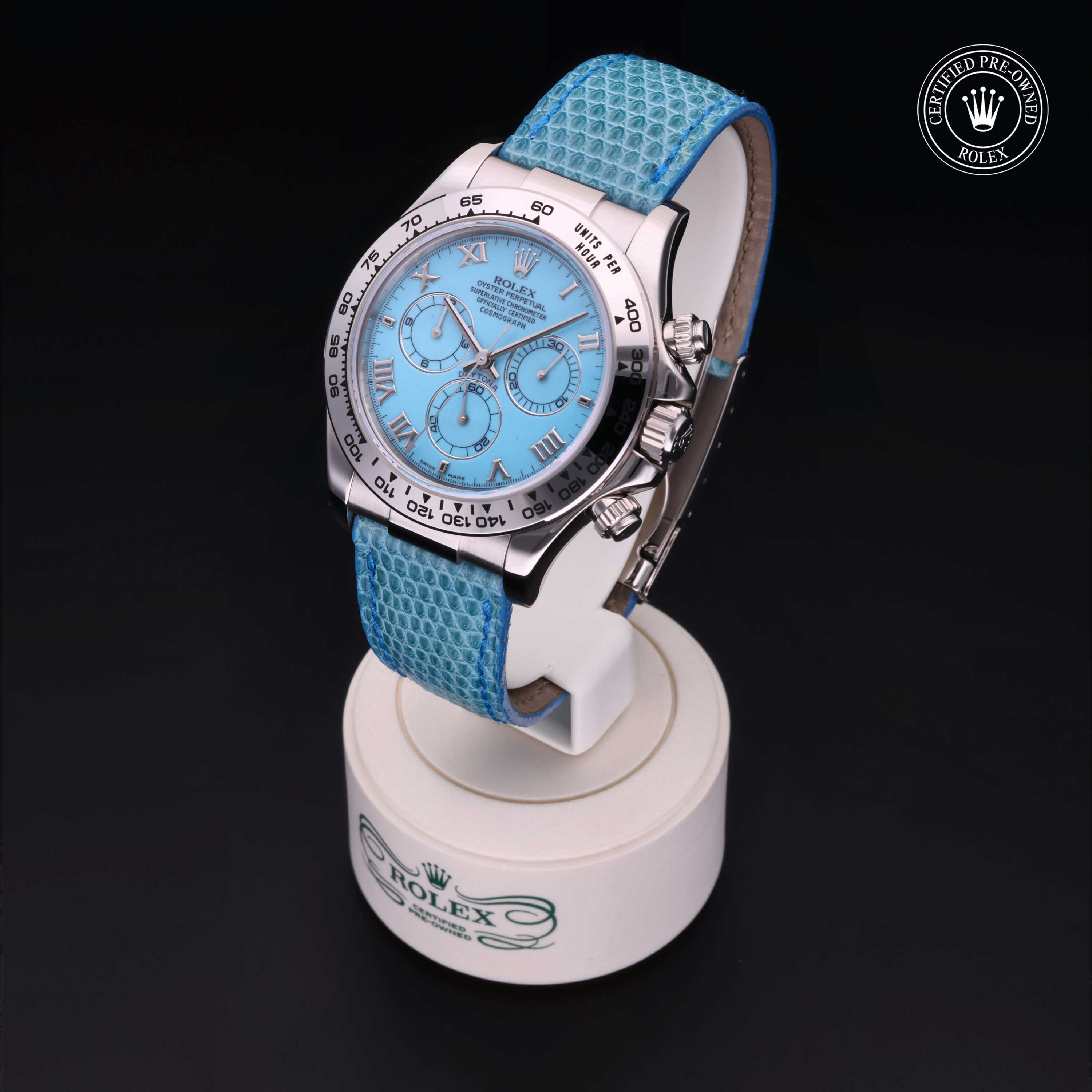 Rolex Cosmograph Daytona in Gold 18 Carat White M116519-0021 at Heller Jewelers