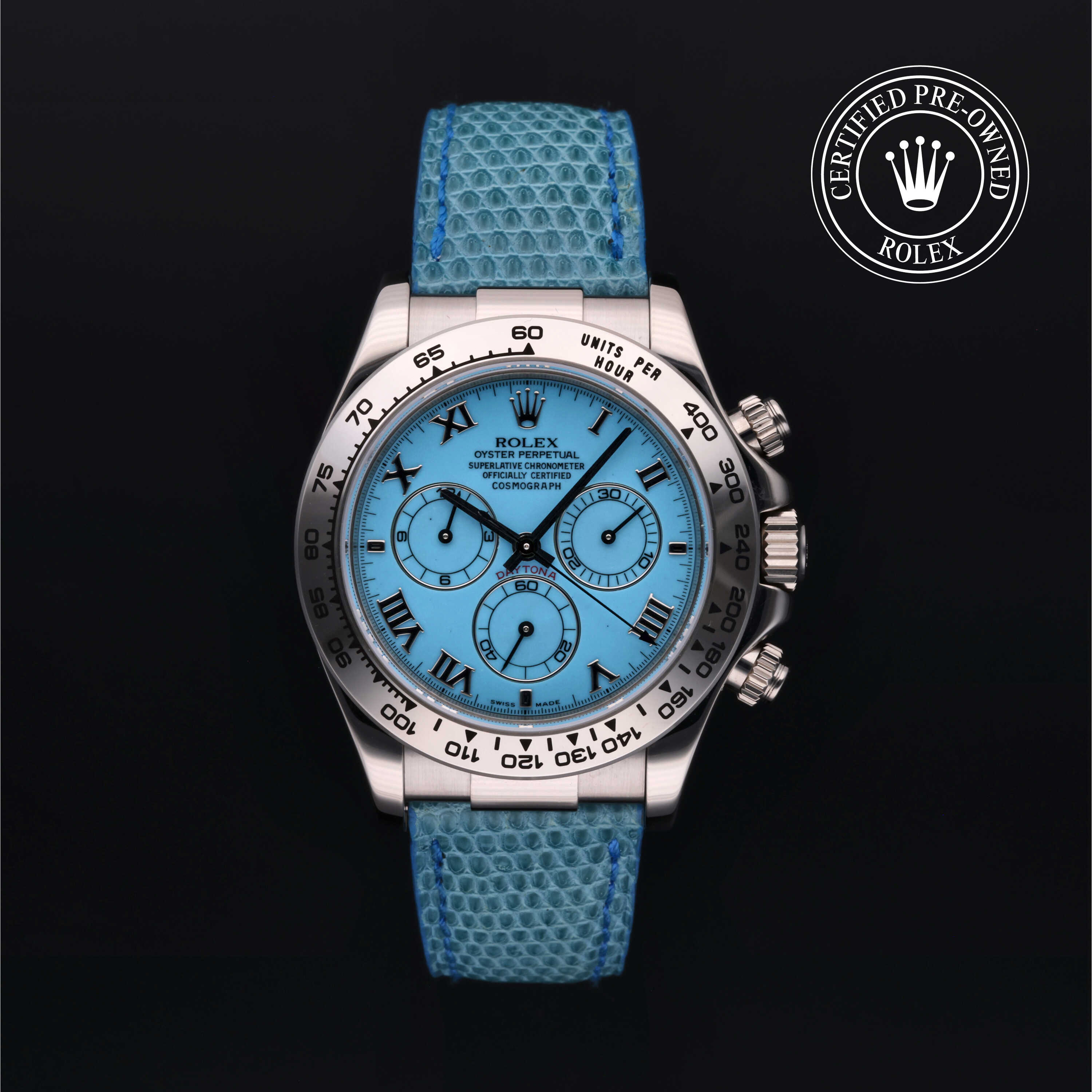 Rolex Cosmograph Daytona in Gold 18 Carat White M116519-0021 at Heller Jewelers