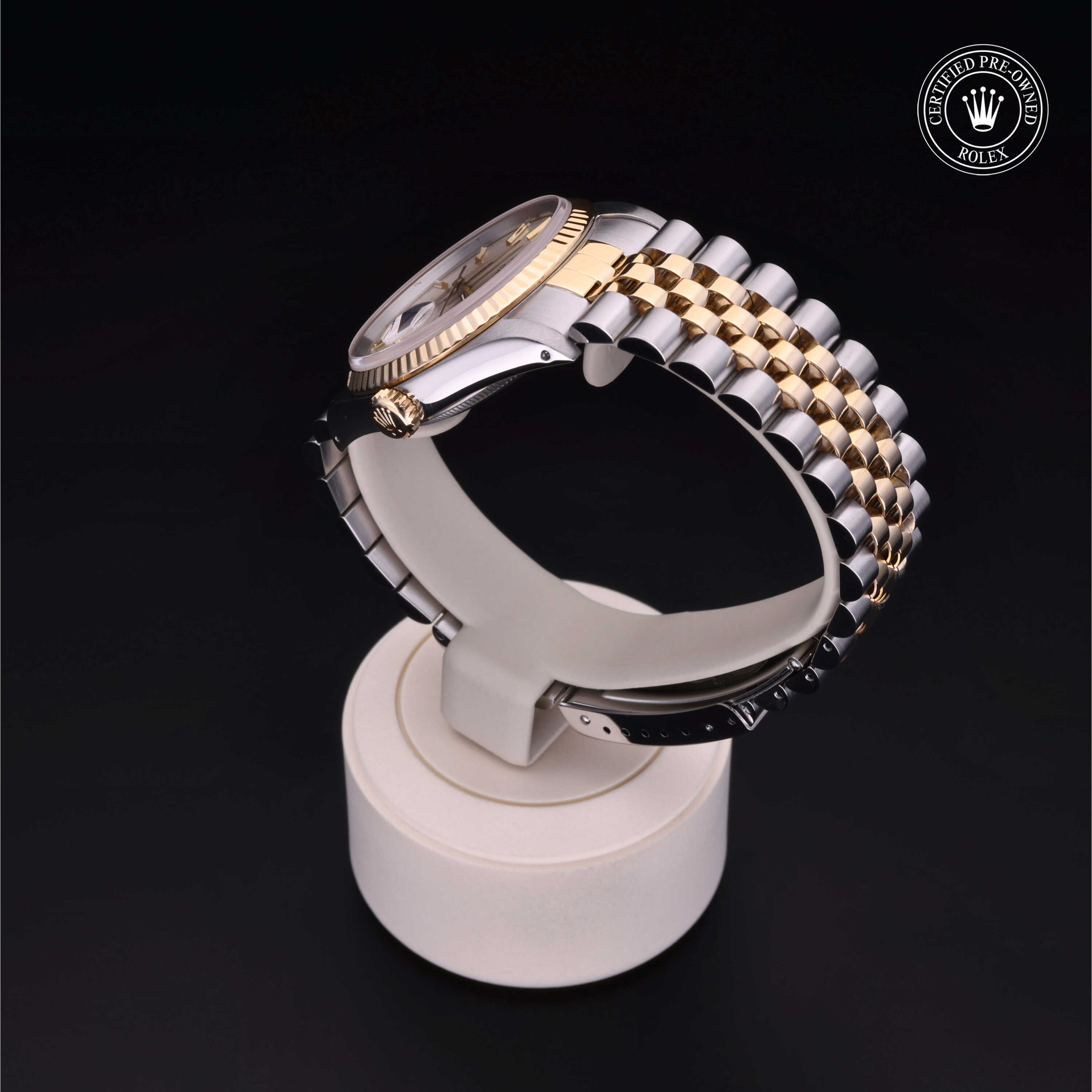 Rolex Datejust in Rolesor 18 Carat Yellow M16233-0019 at Heller Jewelers