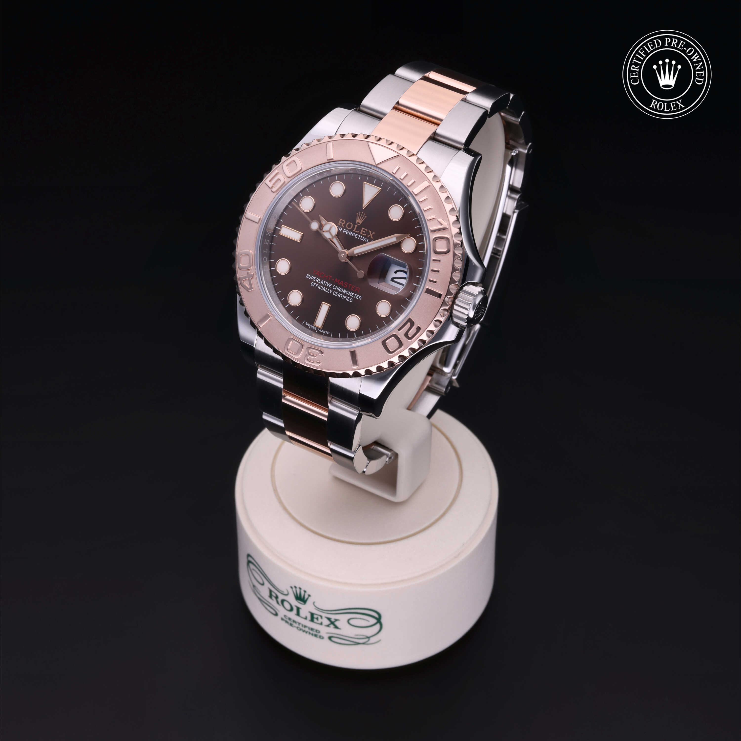 Rolex Yacht-Master in Rolesor 18 Carat Red M116621-0001 at Heller Jewelers