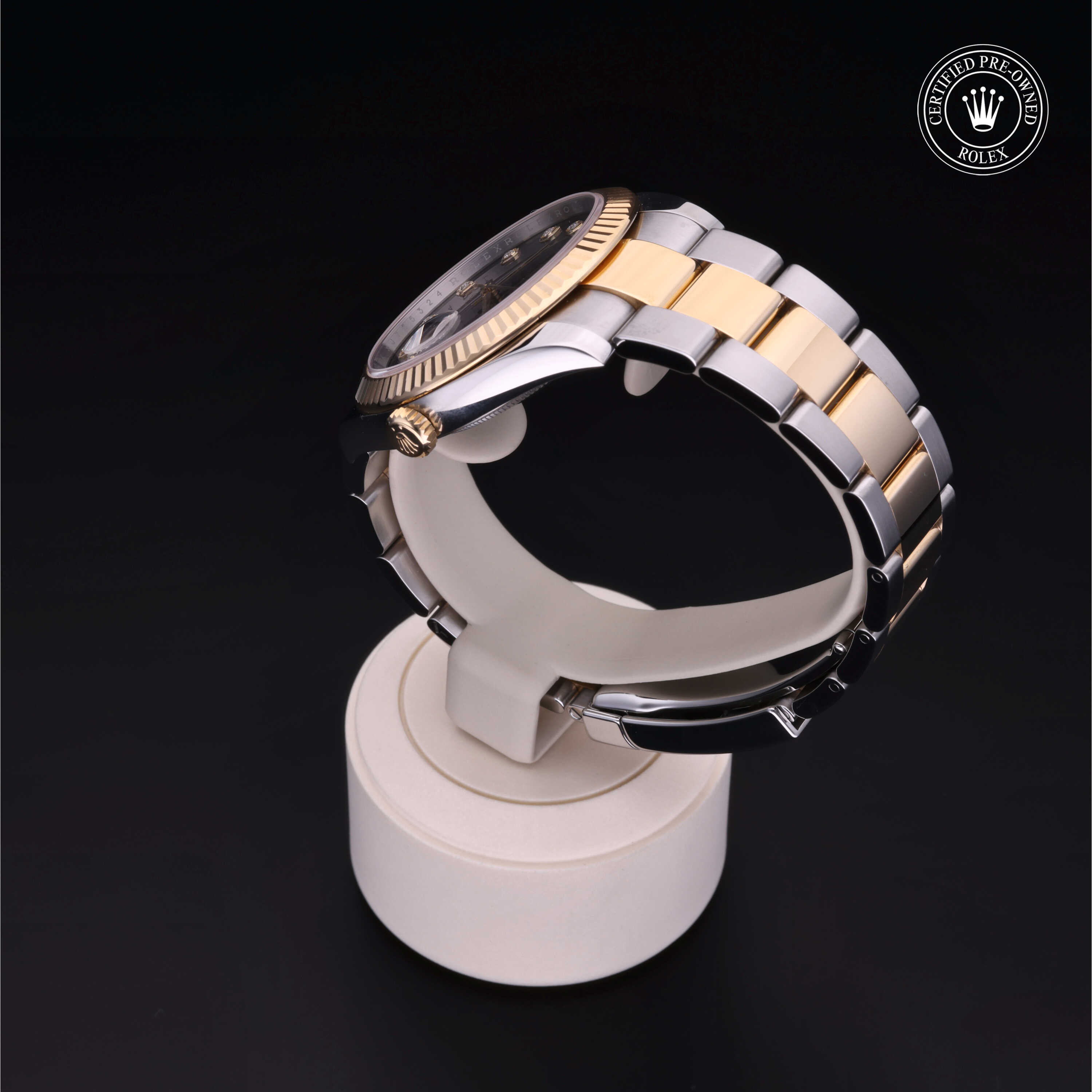 Rolex Datejust in Rolesor 18 Carat Yellow M126333-0005 at Heller Jewelers
