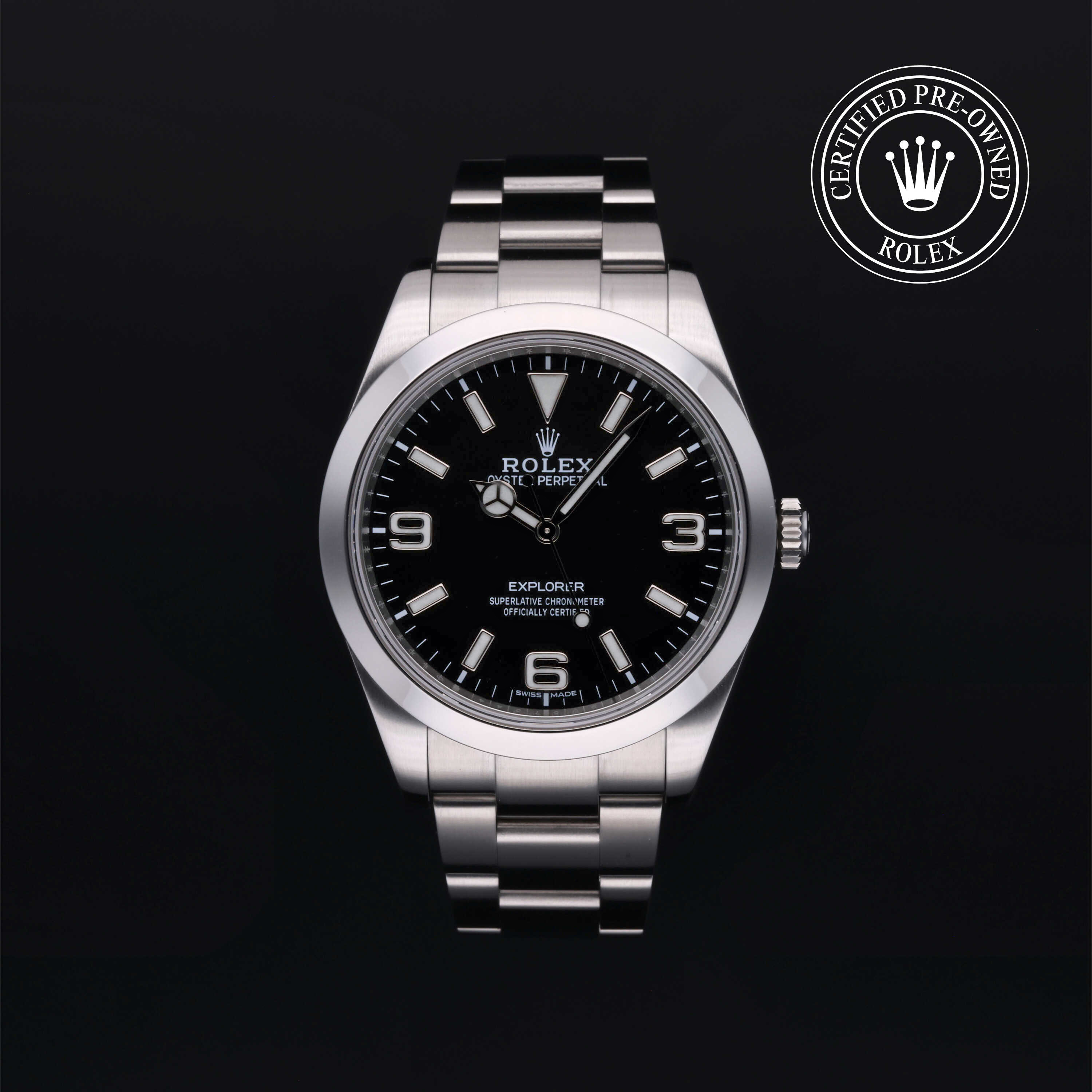 Rolex Explorer in Steel M214270-0003 at Heller Jewelers