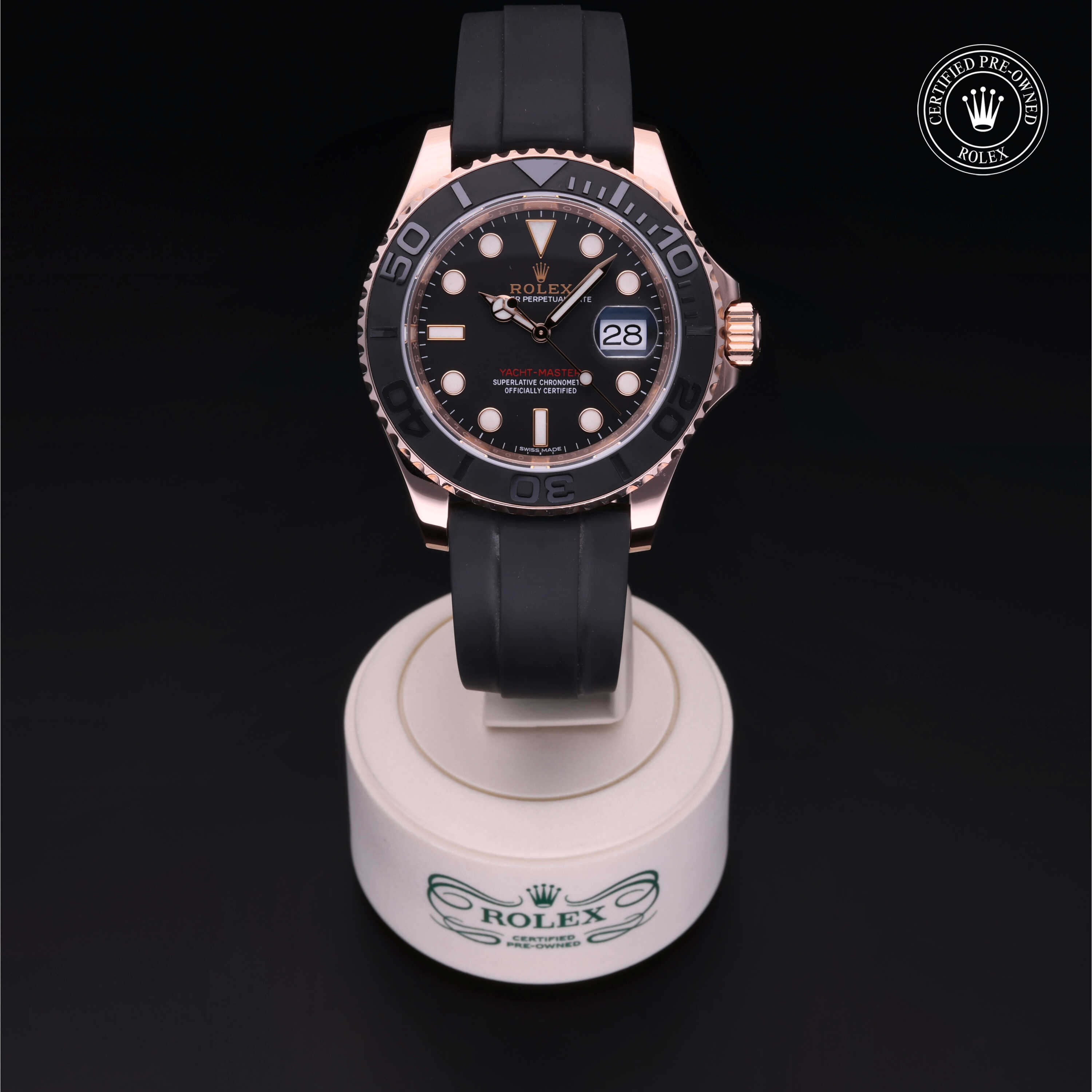 Rolex Yacht-Master in Gold 18 Carat Red M116655-0001 at Heller Jewelers