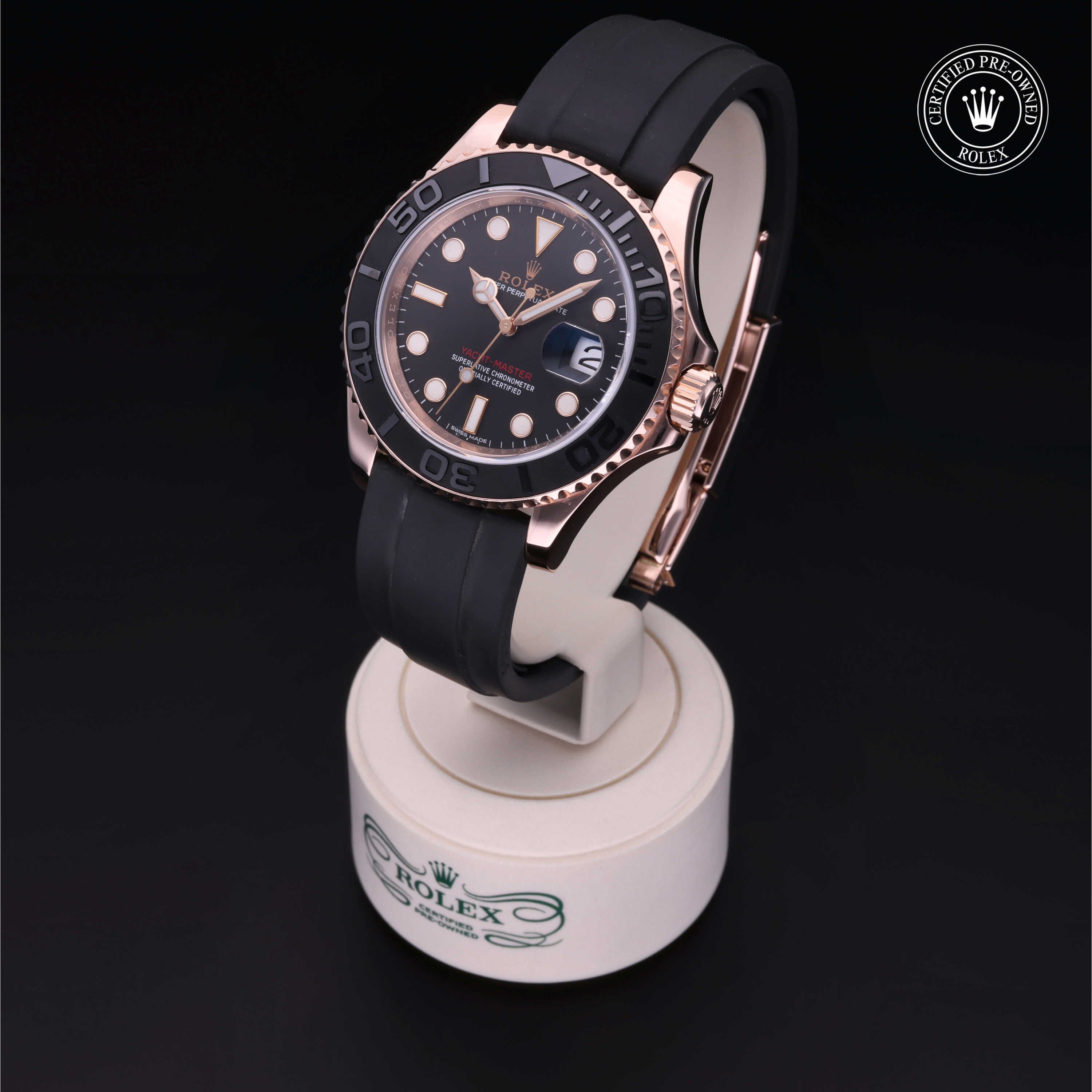 Rolex Yacht-Master in Gold 18 Carat Red M116655-0001 at Heller Jewelers