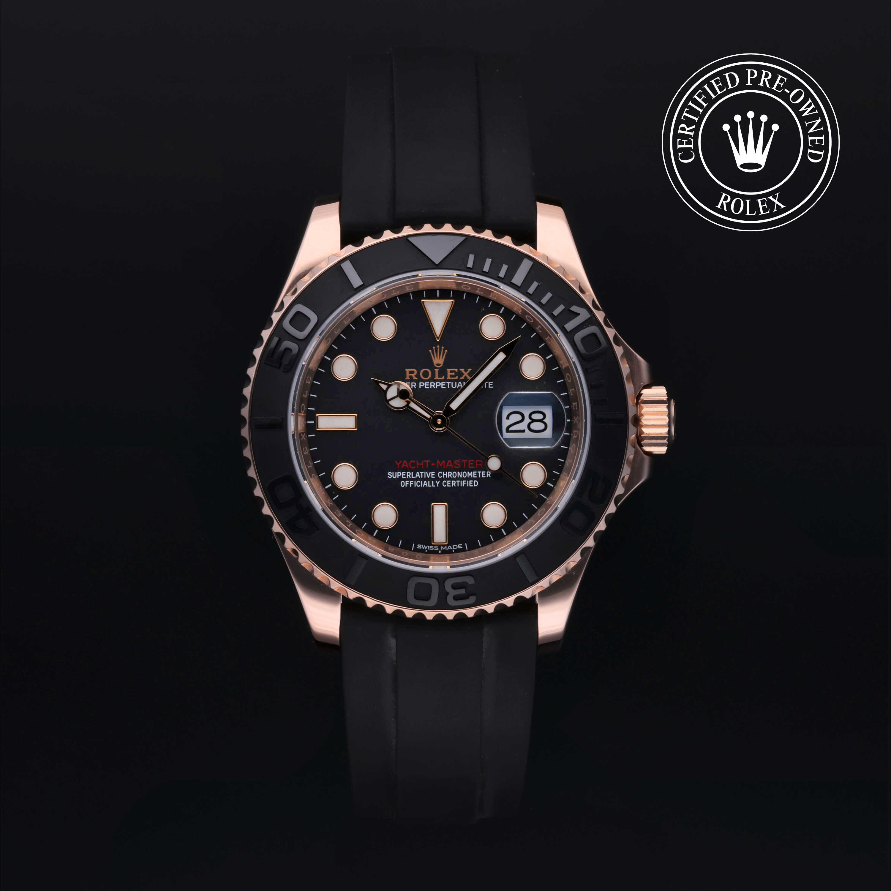 Rolex Yacht-Master in Gold 18 Carat Red M116655-0001 at Heller Jewelers