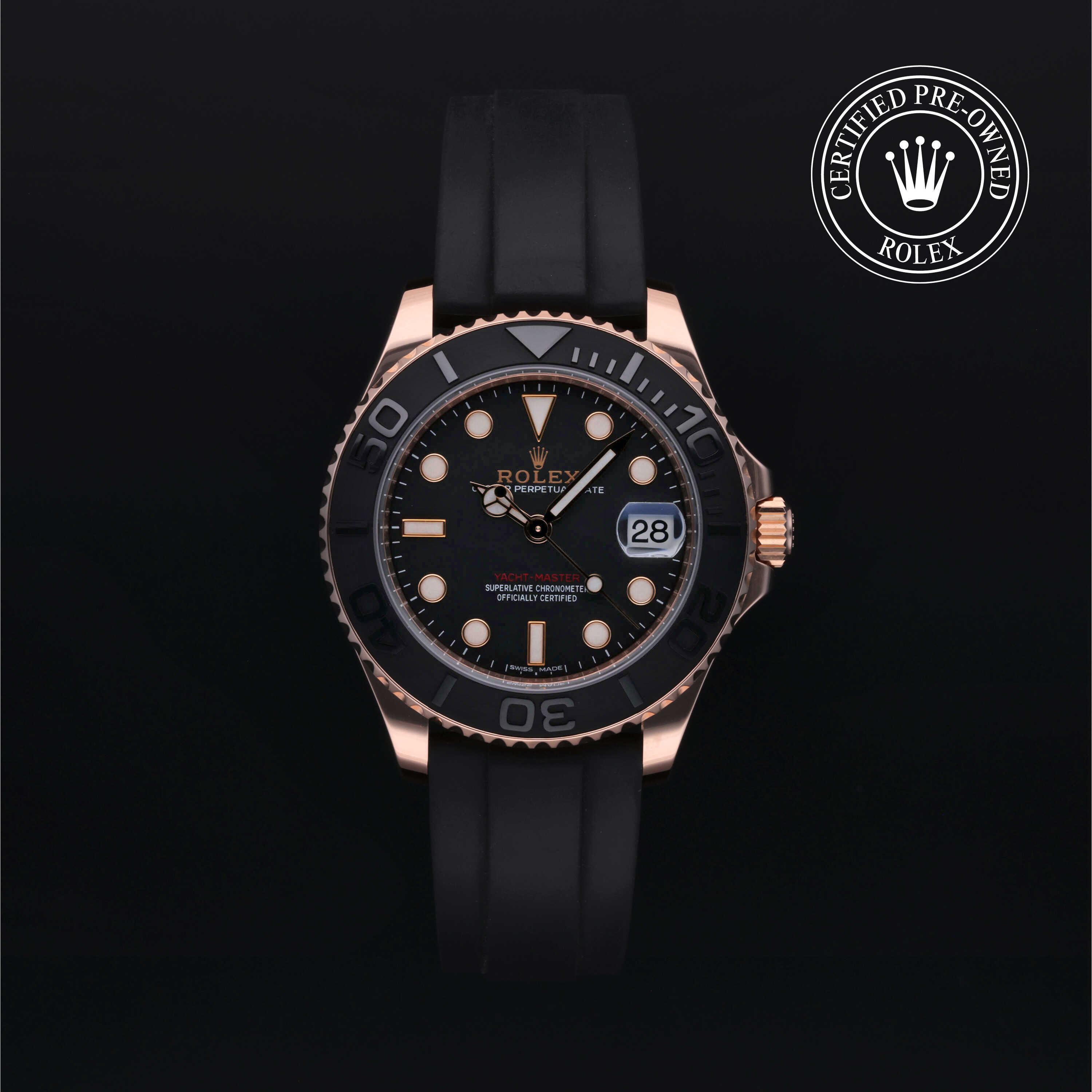 Rolex Yacht-Master in Gold 18 Carat Red M268655-0002 at Heller Jewelers