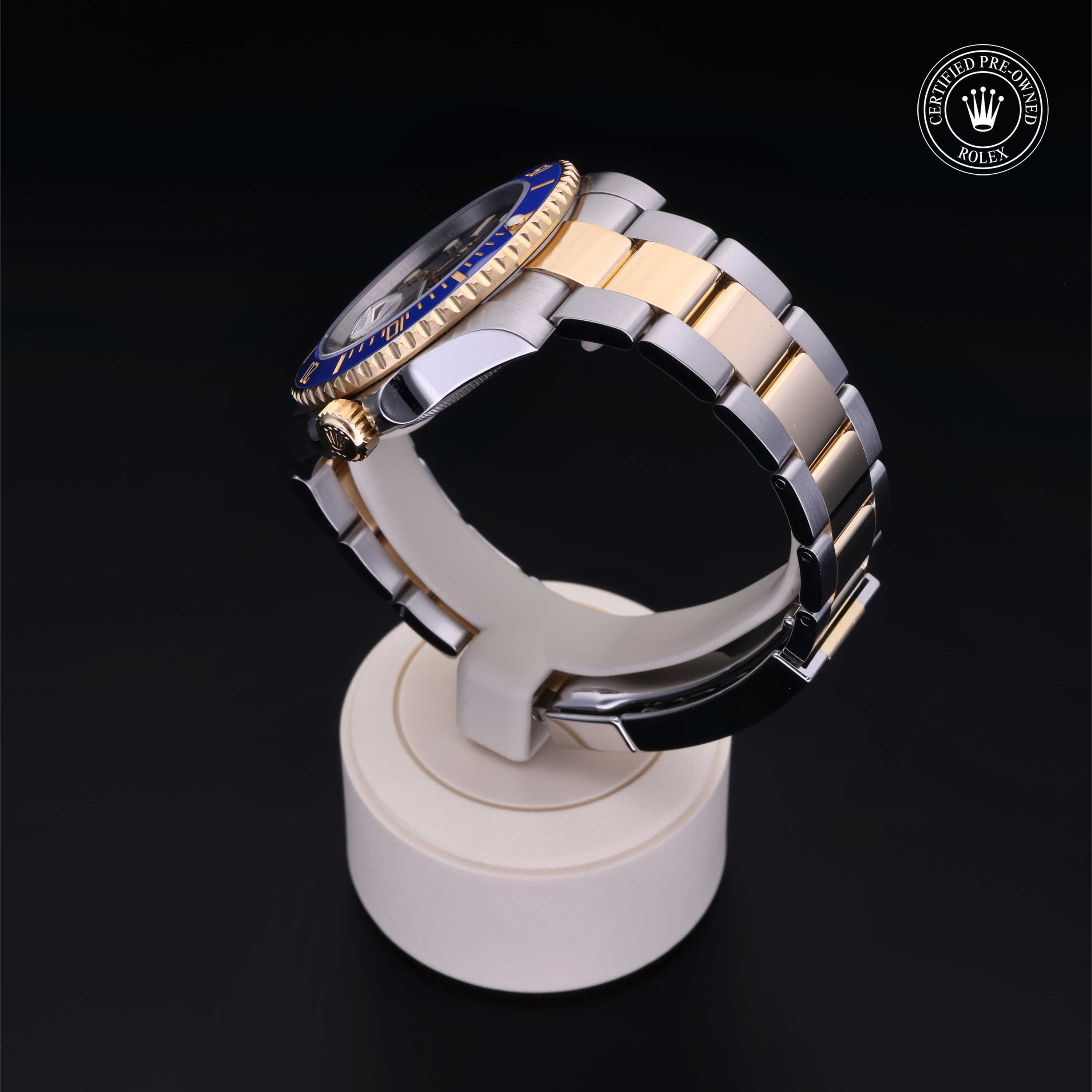 Rolex Submariner in Rolesor 18 Carat Yellow M116613LB-0005 at Heller Jewelers