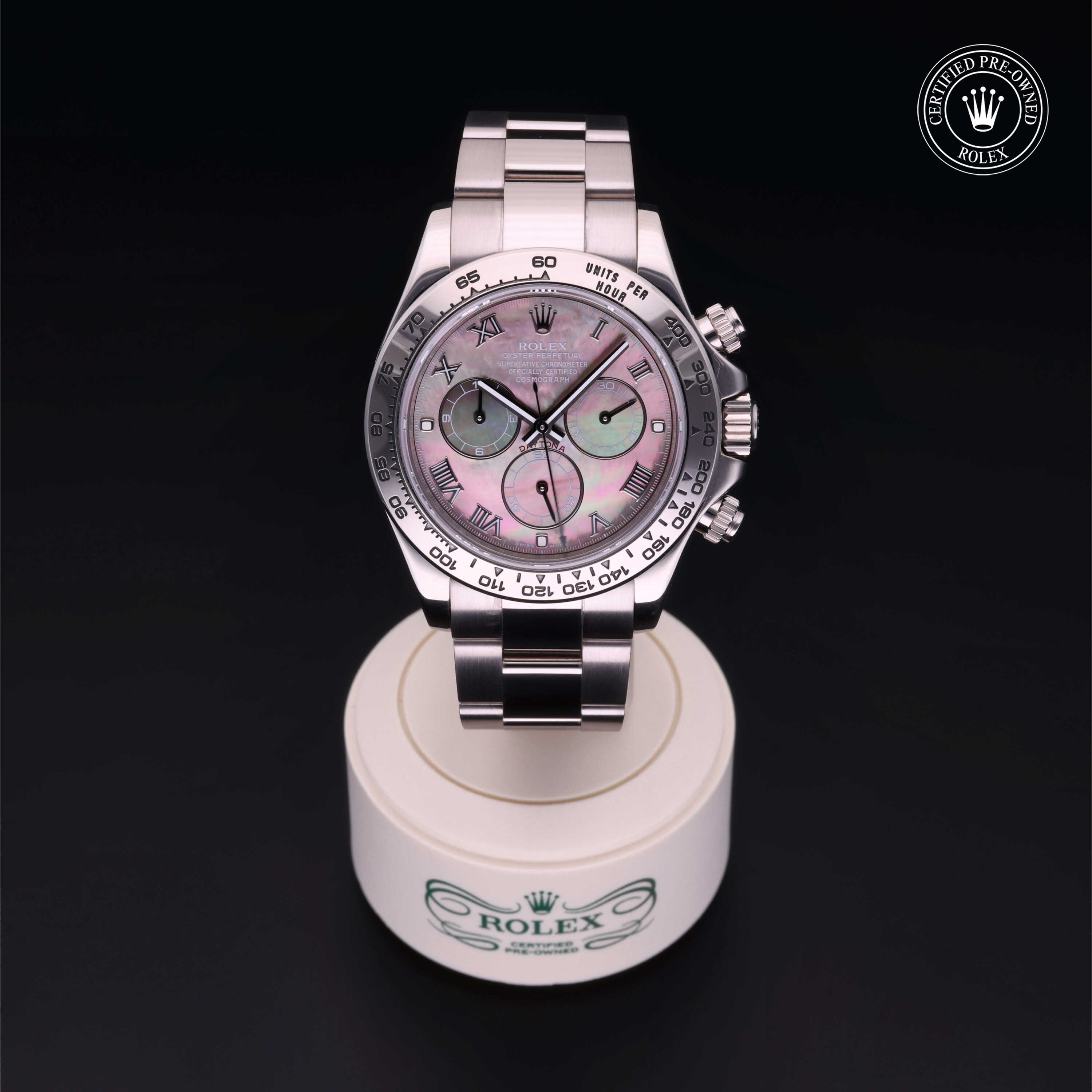 Rolex Cosmograph Daytona in Gold 18 Carat White M116509-0014 at Heller Jewelers