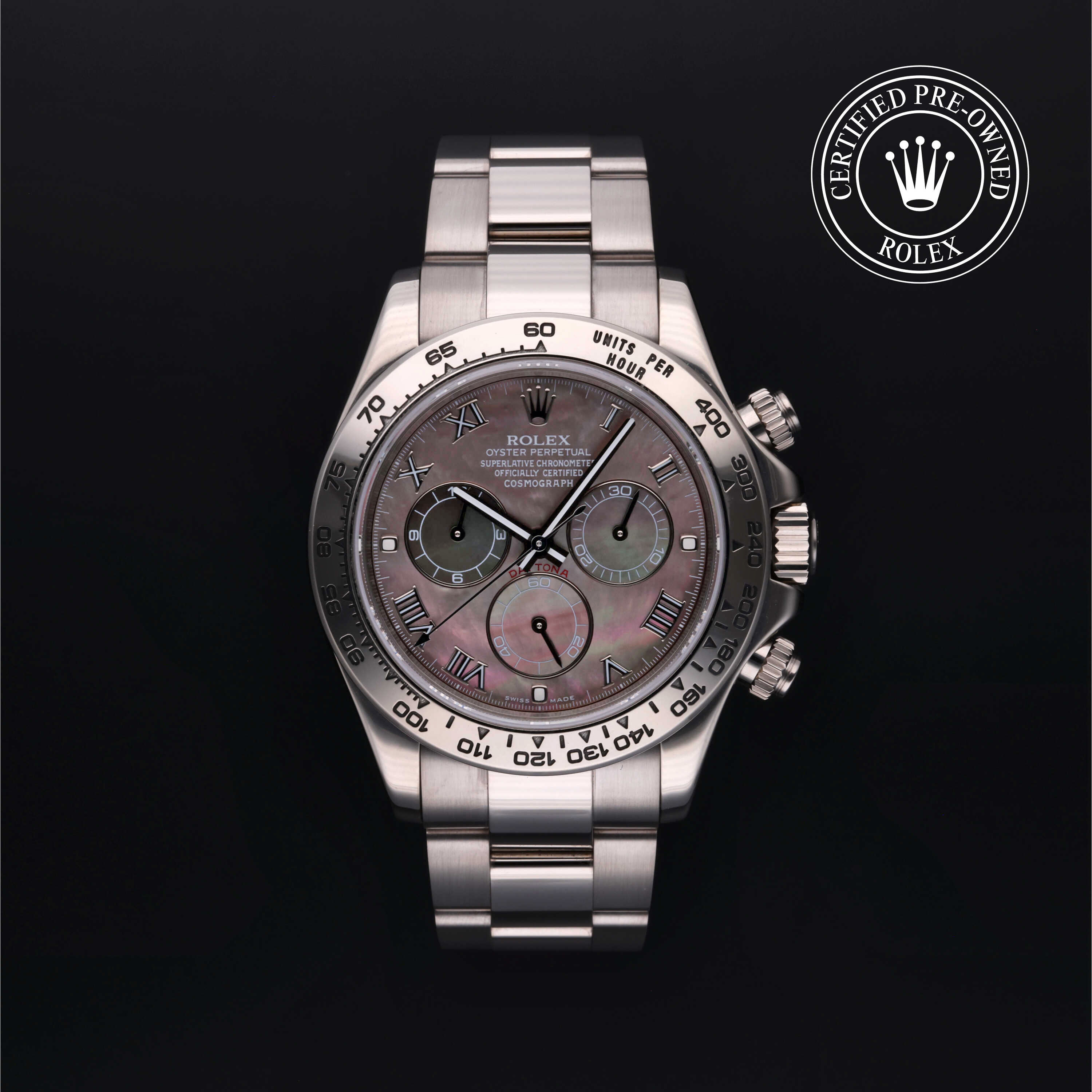 Rolex Cosmograph Daytona in Gold 18 Carat White M116509-0014 at Heller Jewelers