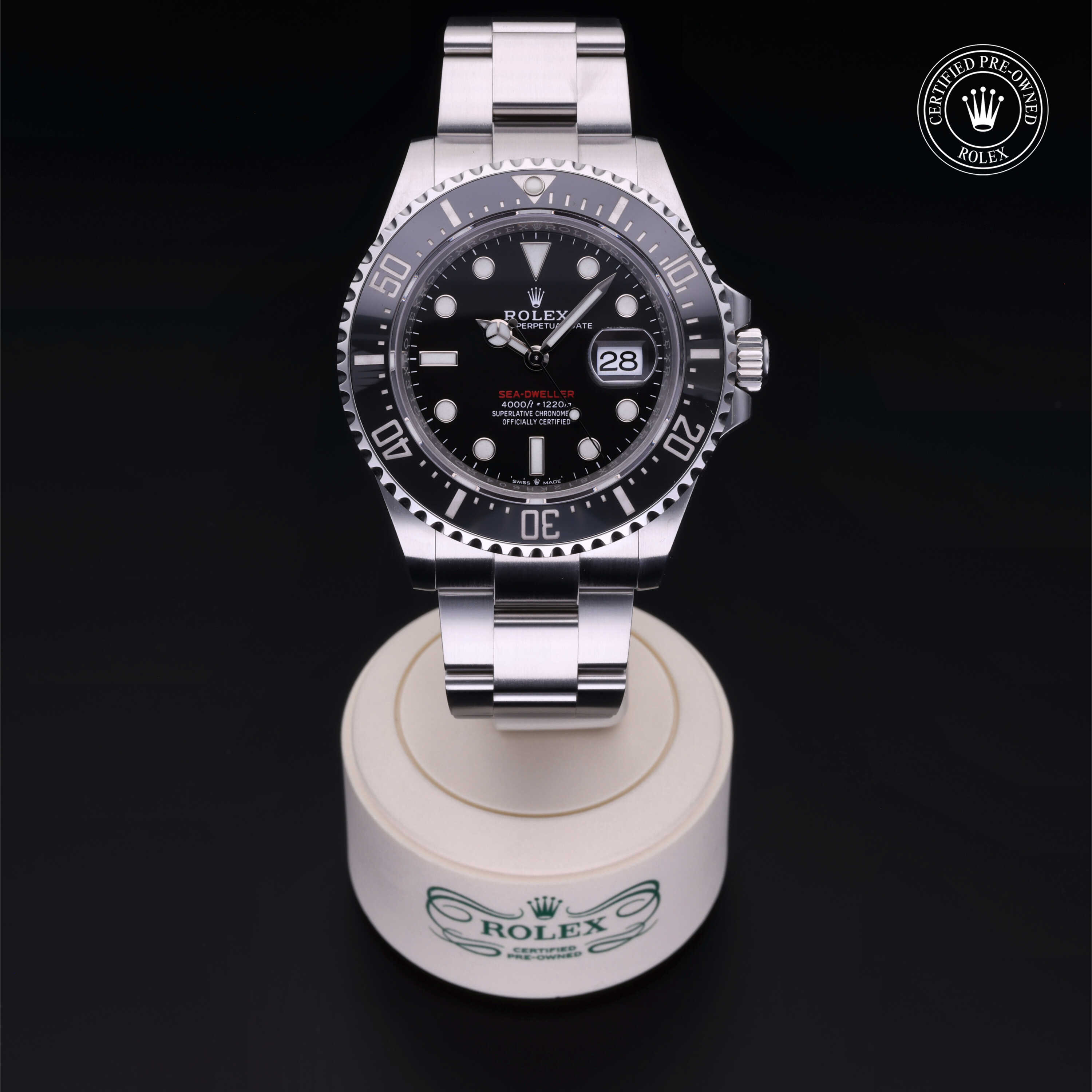 Rolex Sea-Dweller in Steel M126600-0001 at Heller Jewelers