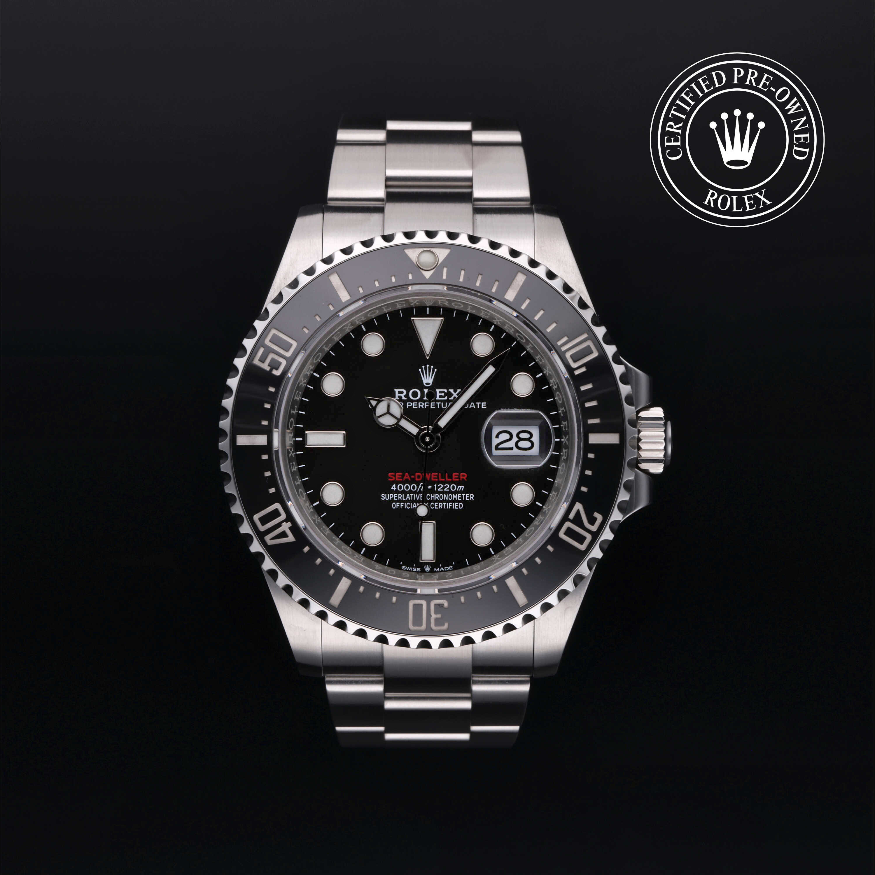 Rolex Sea-Dweller in Steel M126600-0001 at Heller Jewelers