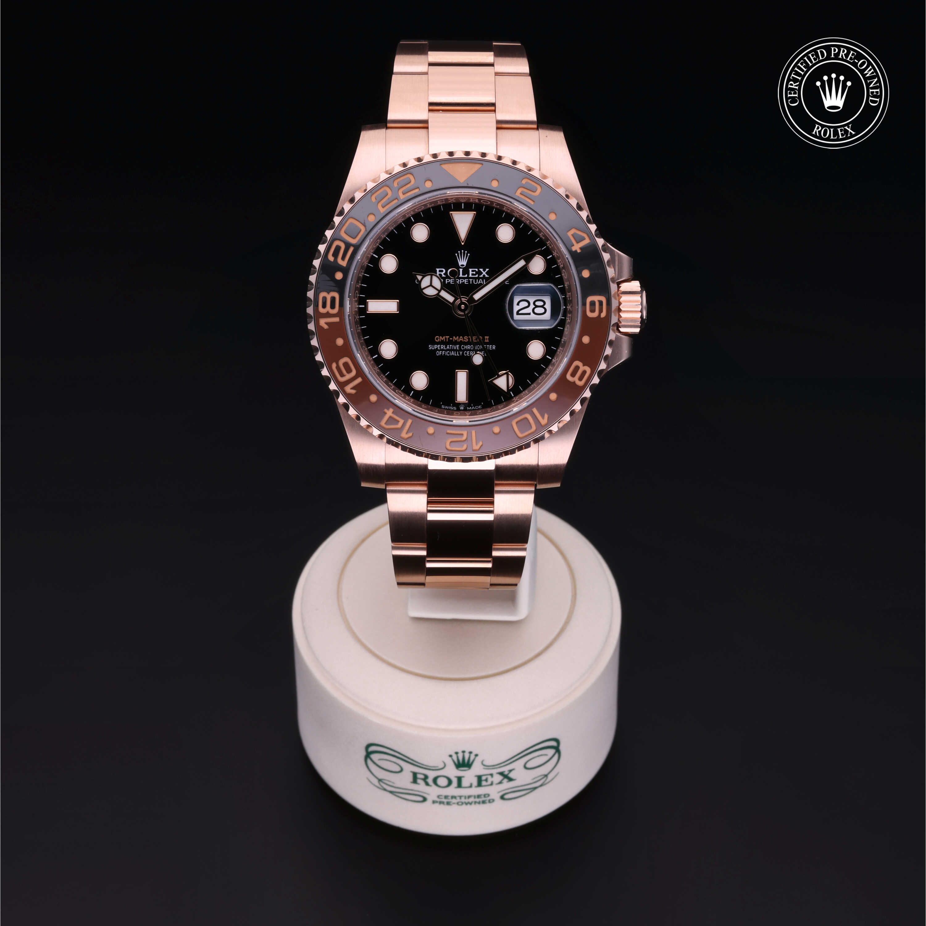 Rolex GMT-Master II in Gold 18 Carat Red M126715CHNR-0001 at Heller Jewelers