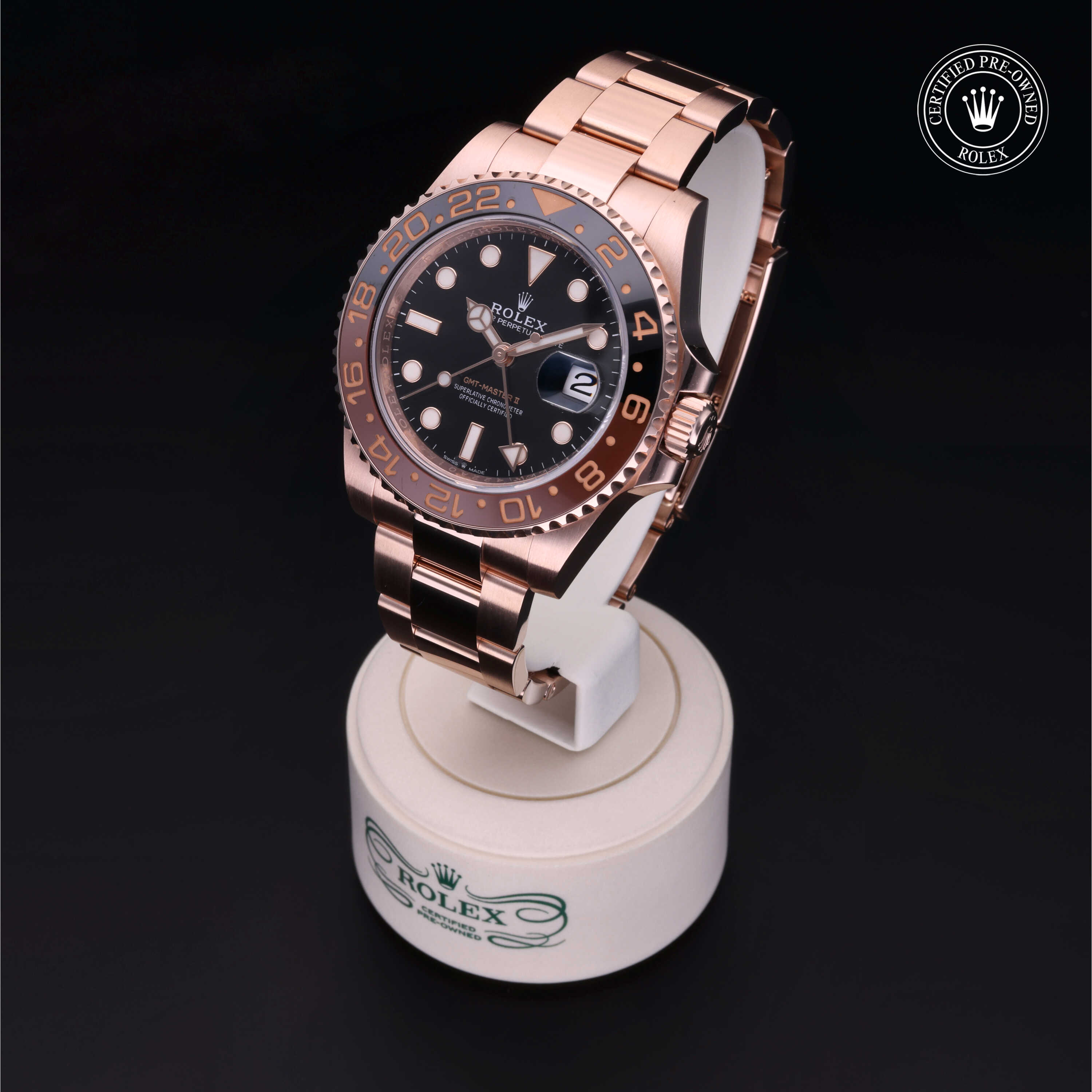 Rolex GMT-Master II in Gold 18 Carat Red M126715CHNR-0001 at Heller Jewelers
