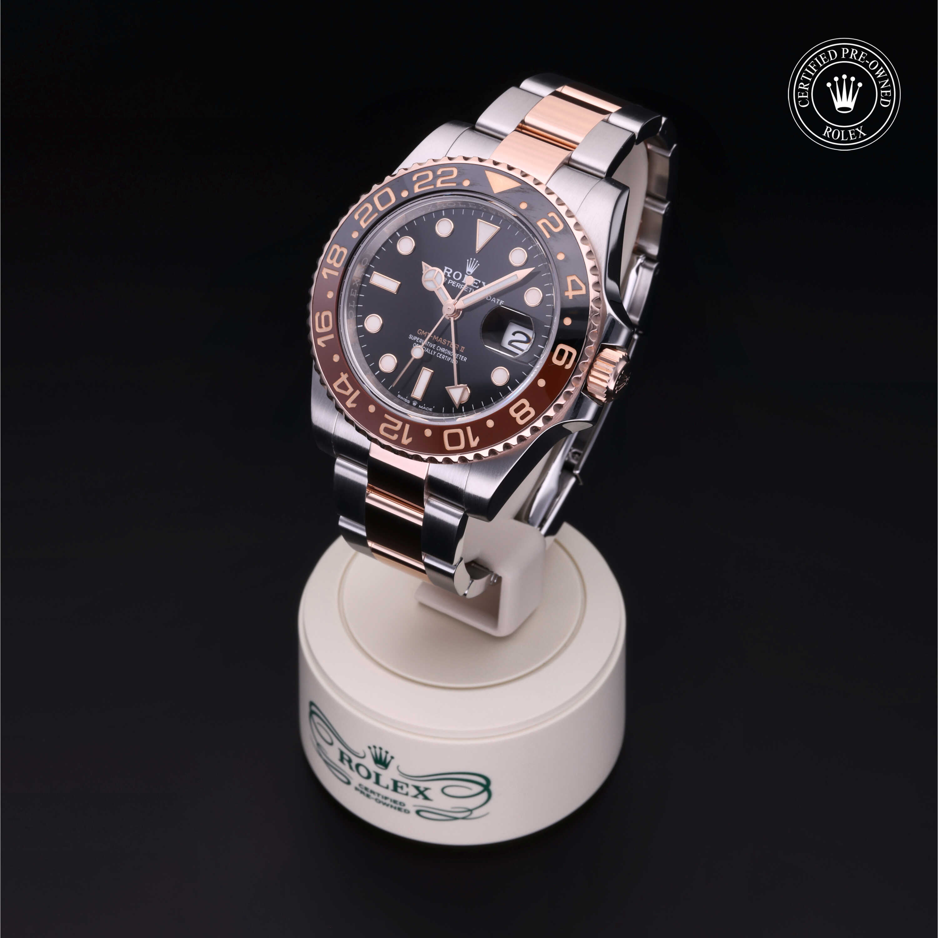 Rolex GMT-Master II in Rolesor 18 Carat Red M126711CHNR-0002 at Heller Jewelers