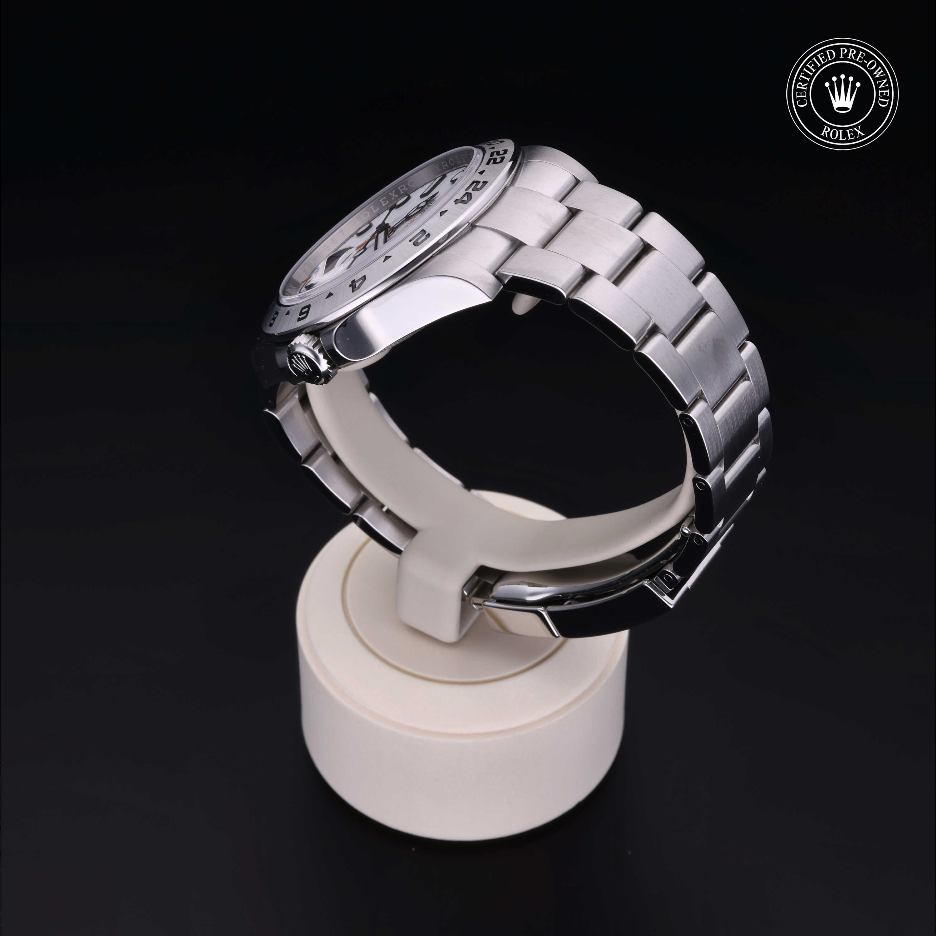 Rolex Explorer II in Steel M216570-0001 at Heller Jewelers