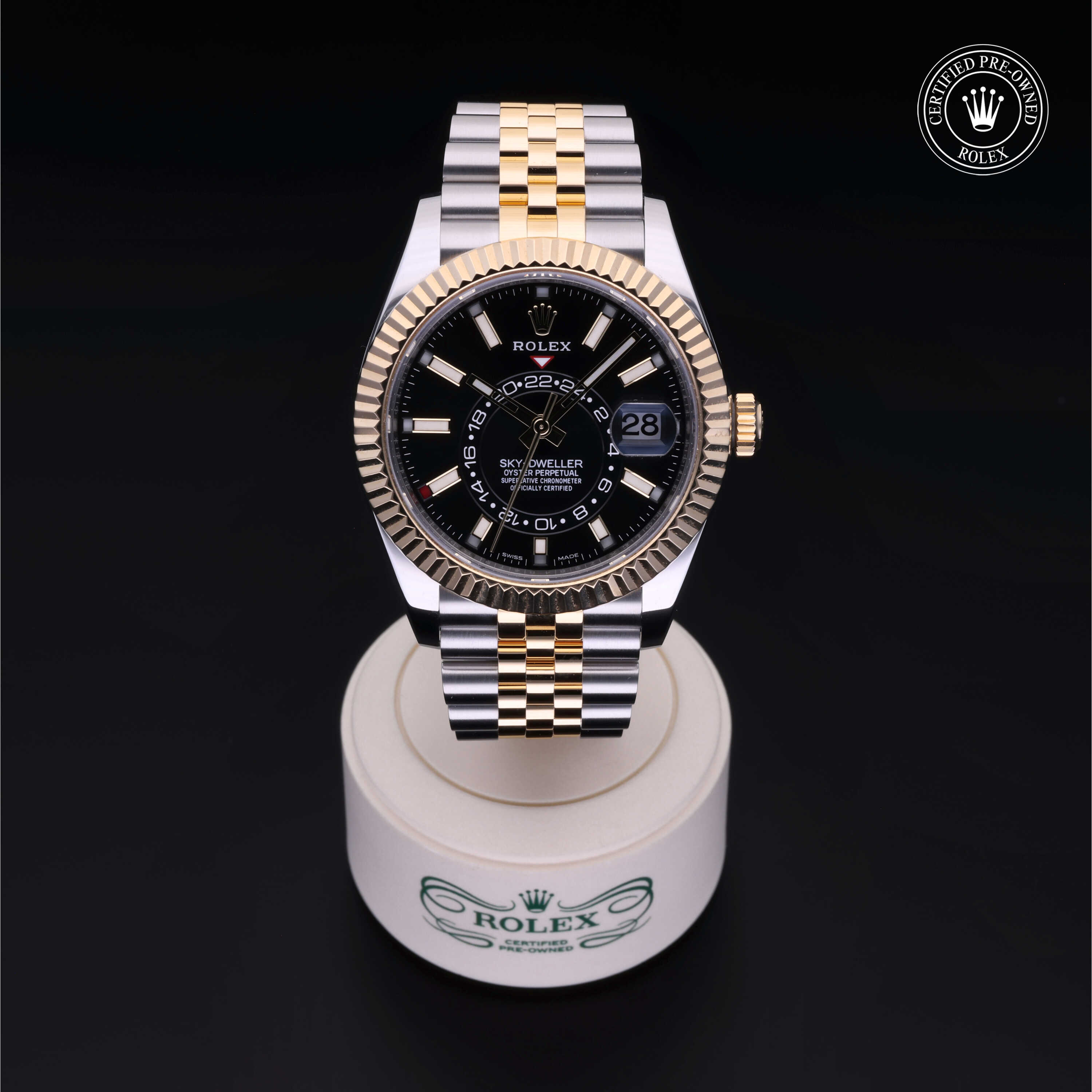 Rolex  in Rolesor 18 Carat Yellow M326933-0005 at Heller Jewelers