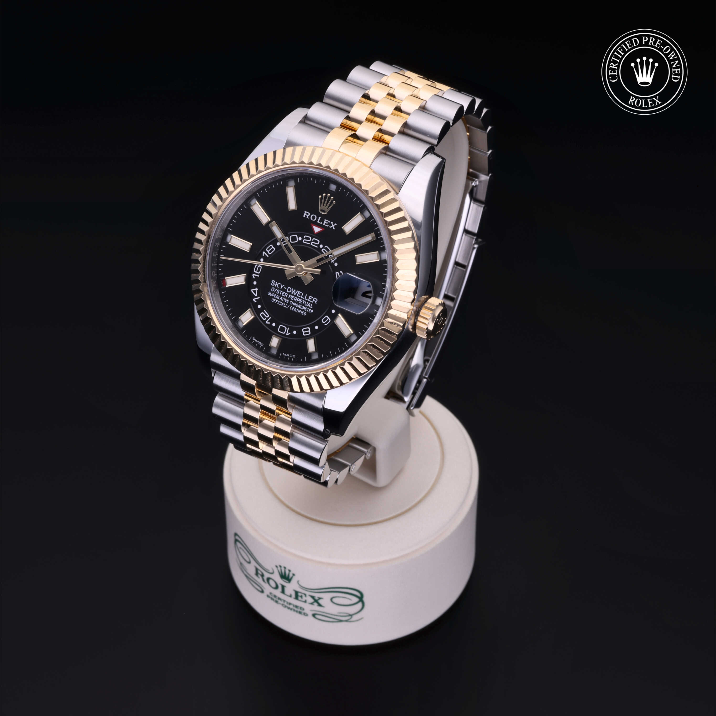 Rolex  in Rolesor 18 Carat Yellow M326933-0005 at Heller Jewelers