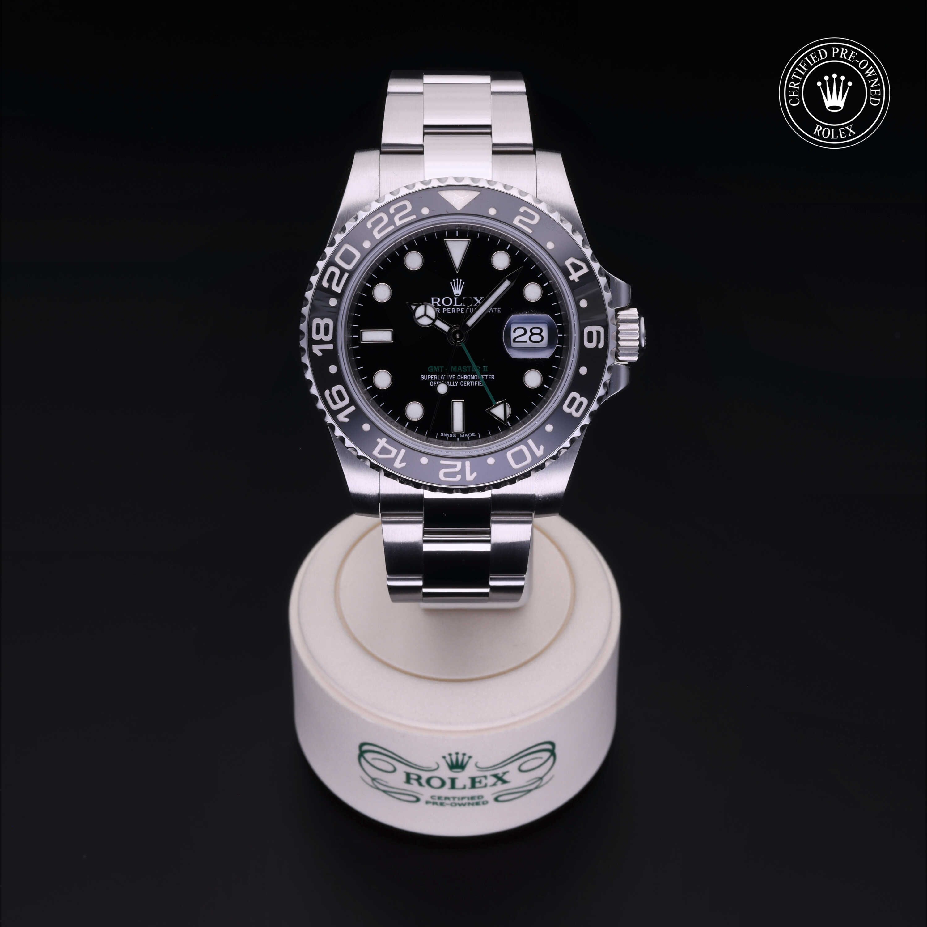 Rolex GMT-Master II in Steel M116710LN-0001 at Heller Jewelers