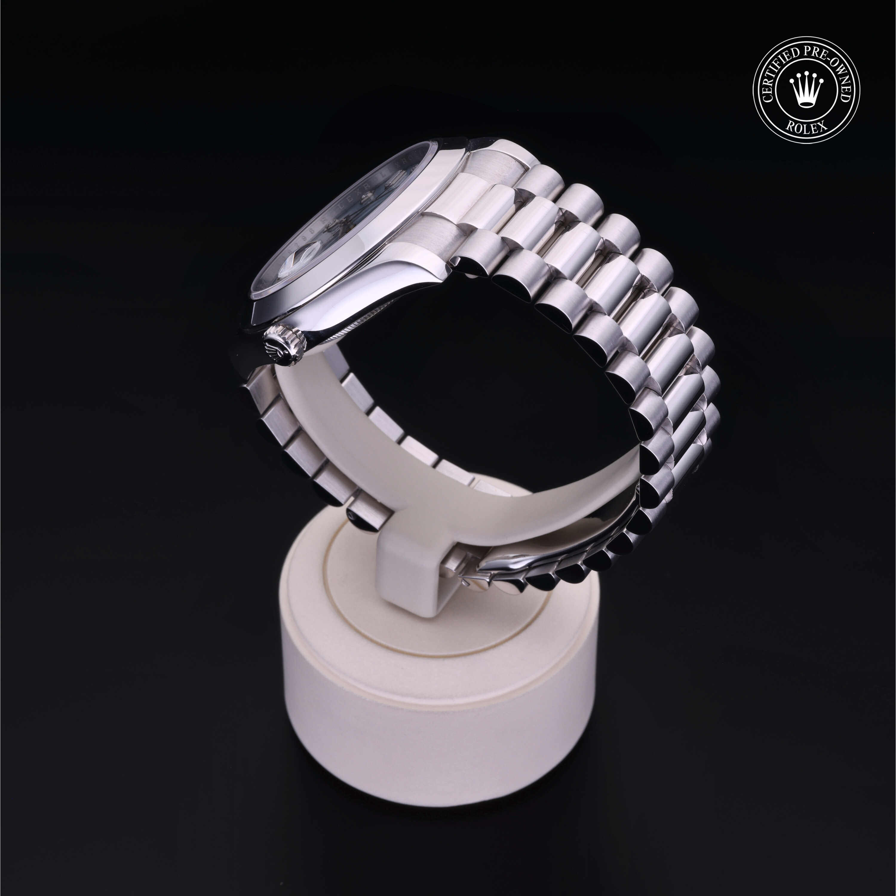 Rolex Day-Date in Platinum M218206-0009 at Heller Jewelers