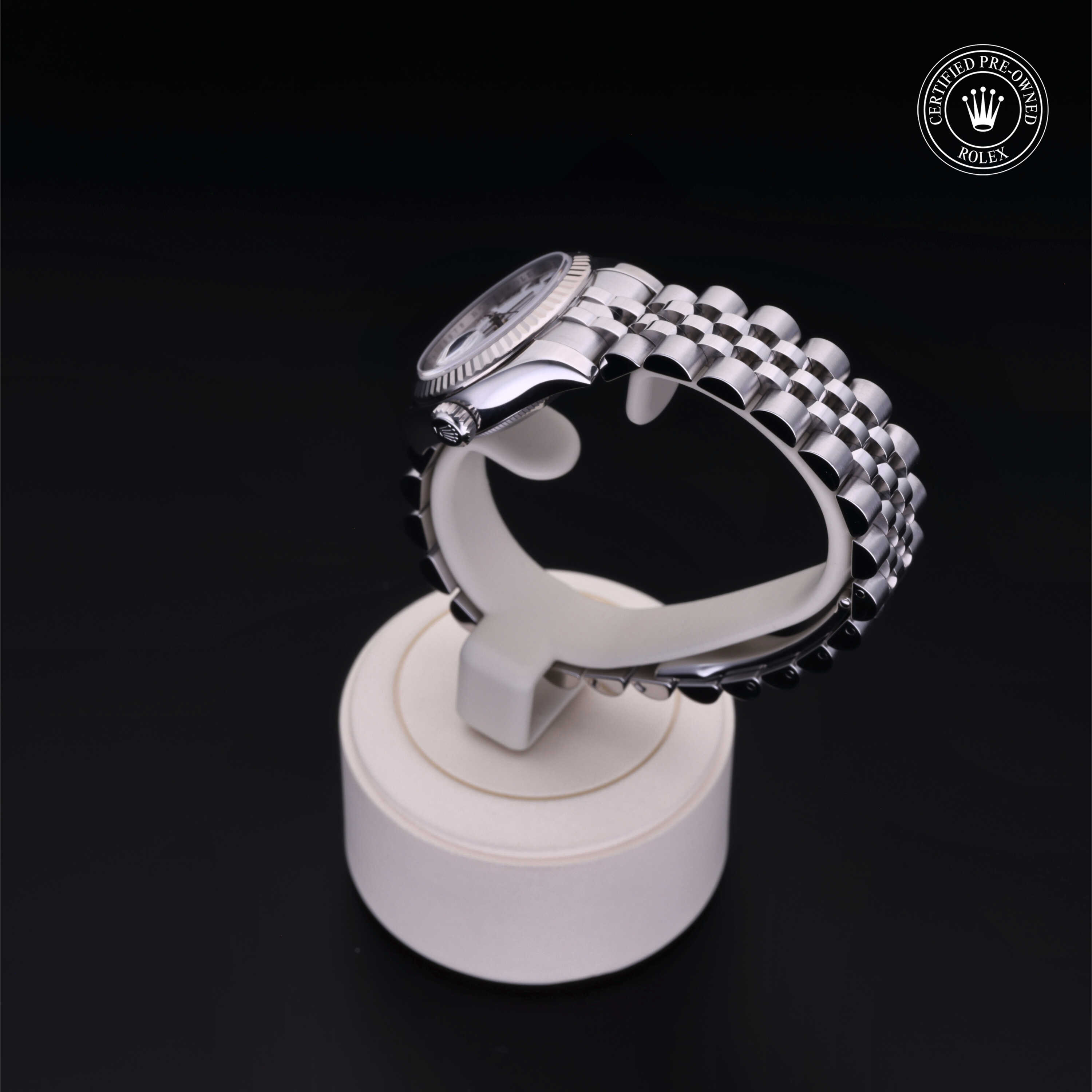Rolex Lady-Datejust in Rolesor 18 Carat White M179174-0092 at Heller Jewelers
