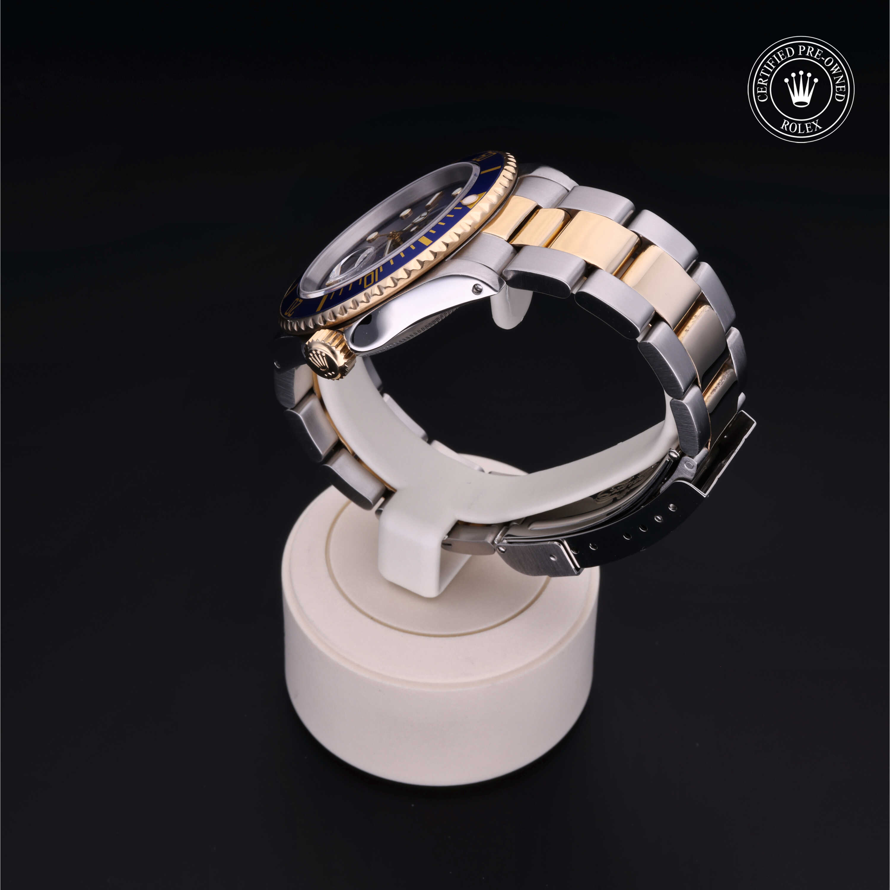 Rolex Submariner in Rolesor 18 Carat Yellow M16613-0012 at Heller Jewelers