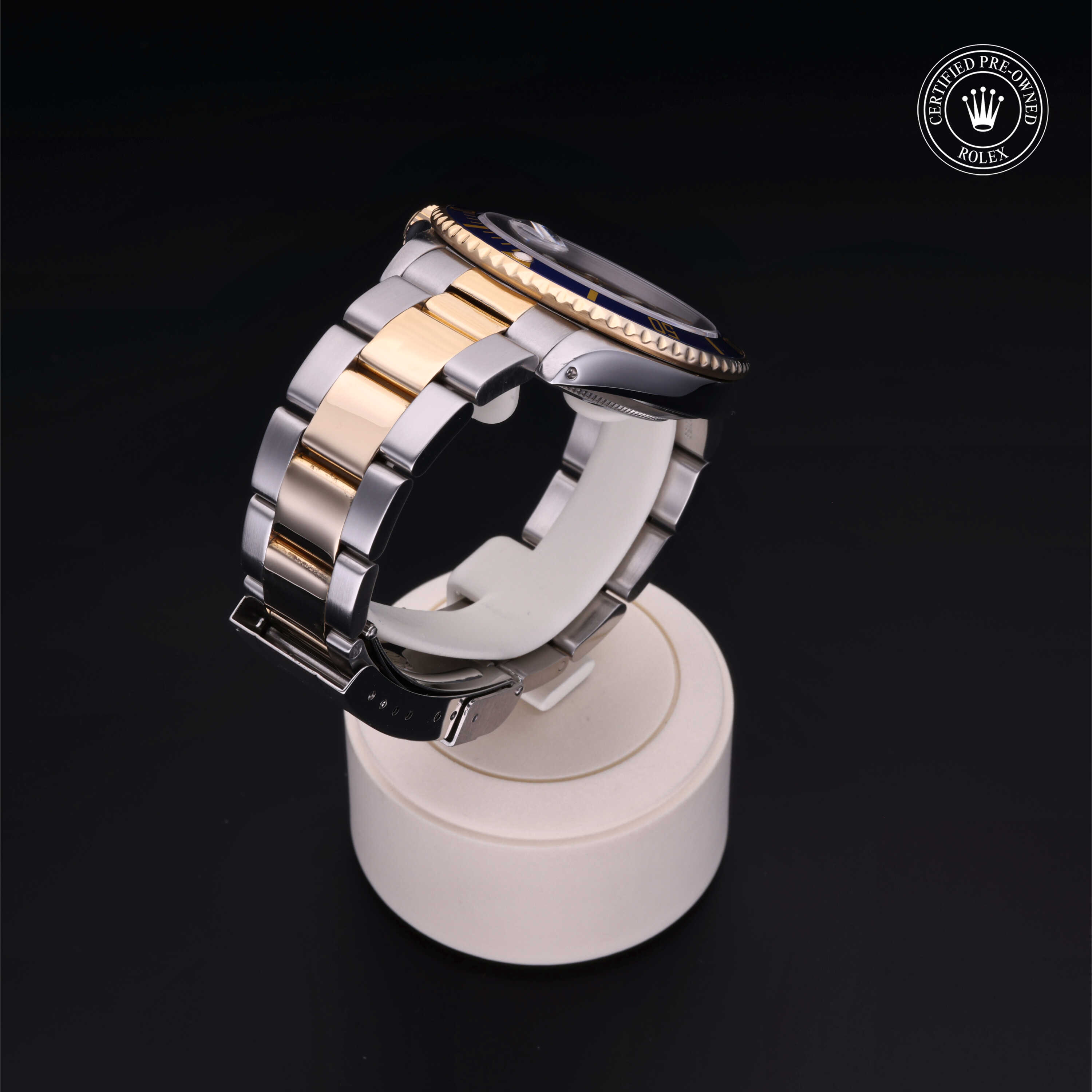 Rolex Submariner in Rolesor 18 Carat Yellow M16613-0012 at Heller Jewelers