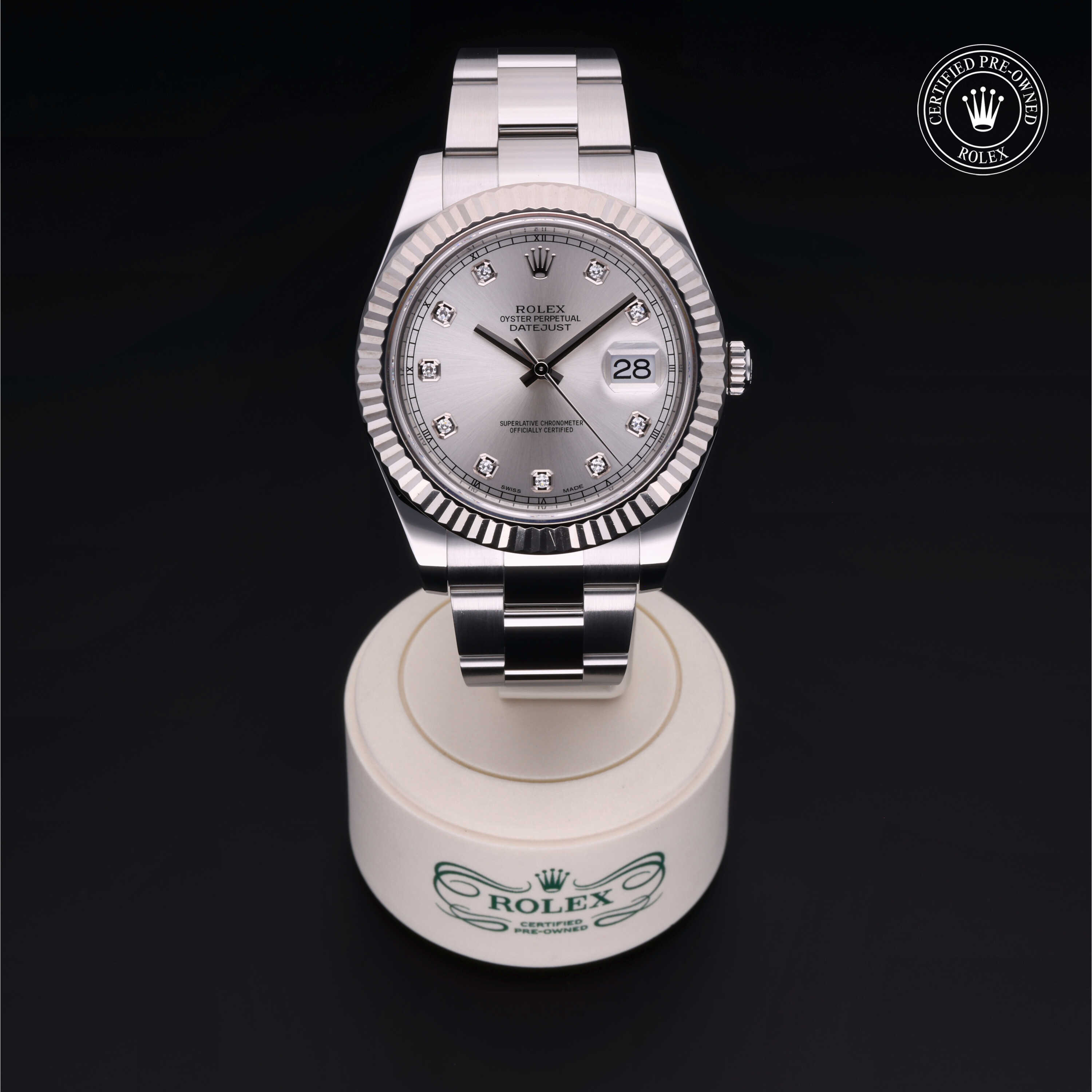 Rolex Datejust II in Rolesor 18 Carat White M116334-0007 at Heller Jewelers