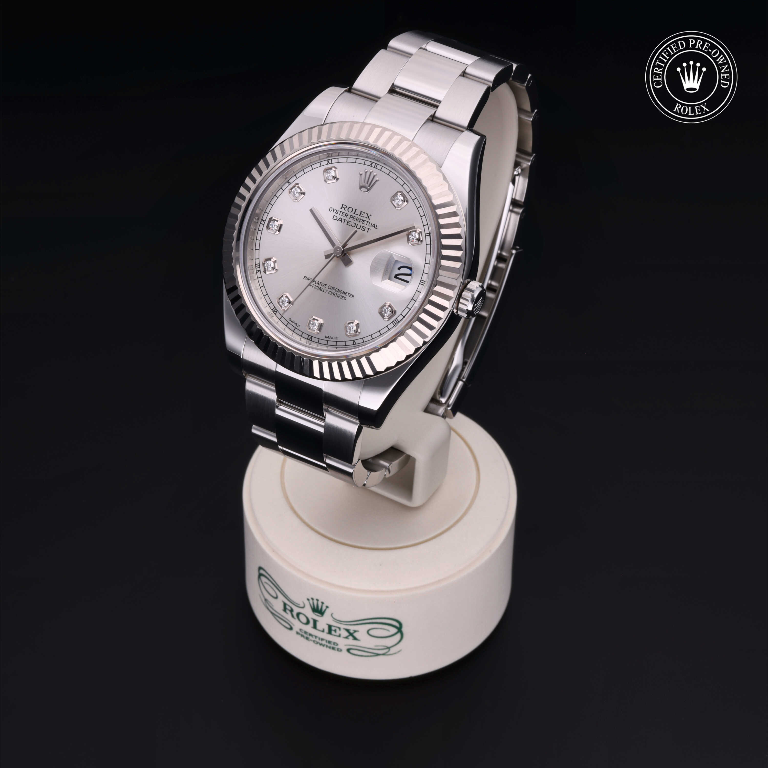 Rolex Datejust II in Rolesor 18 Carat White M116334-0007 at Heller Jewelers