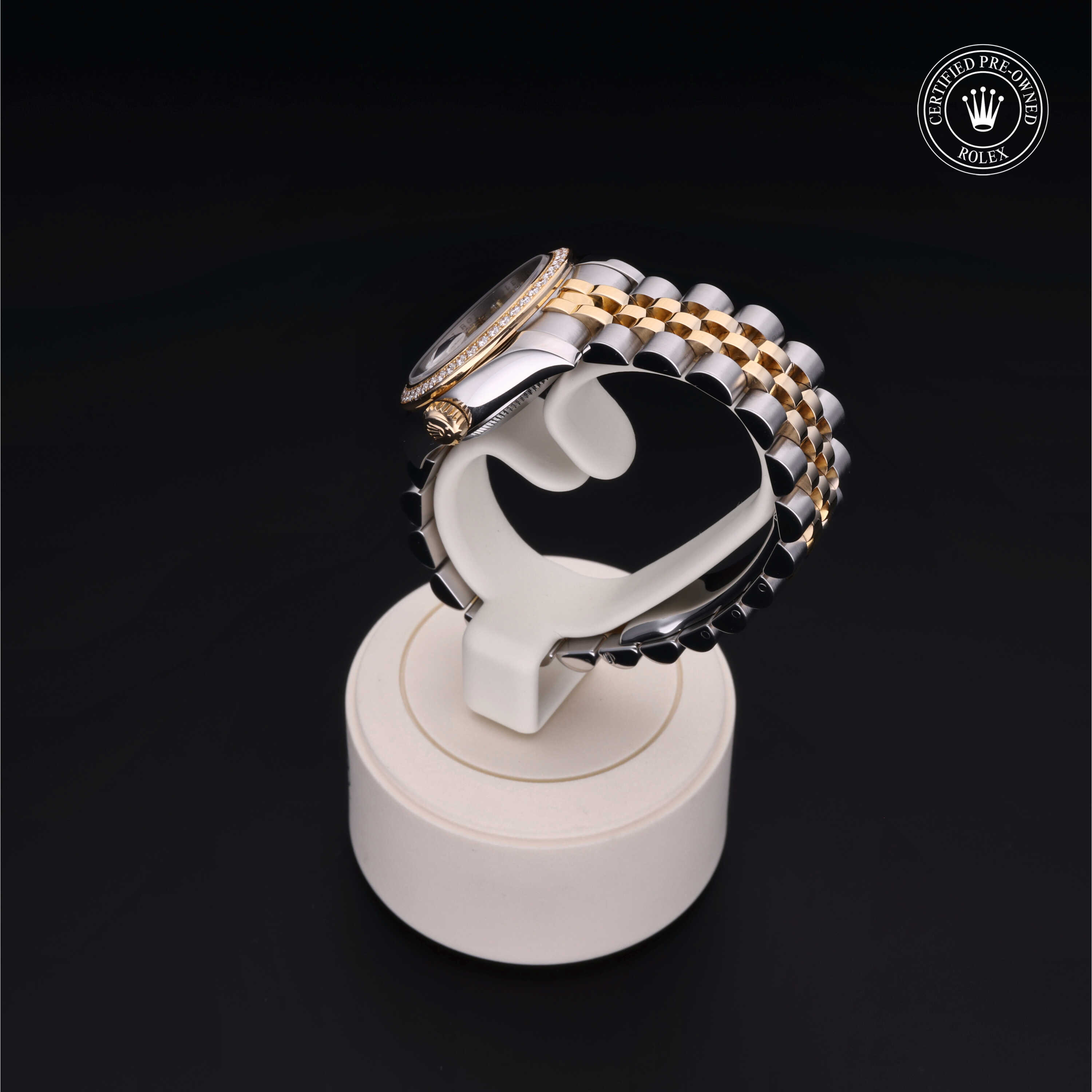 Rolex Lady-Datejust in Rolesor 18 Carat Yellow M179383-0016 at Heller Jewelers