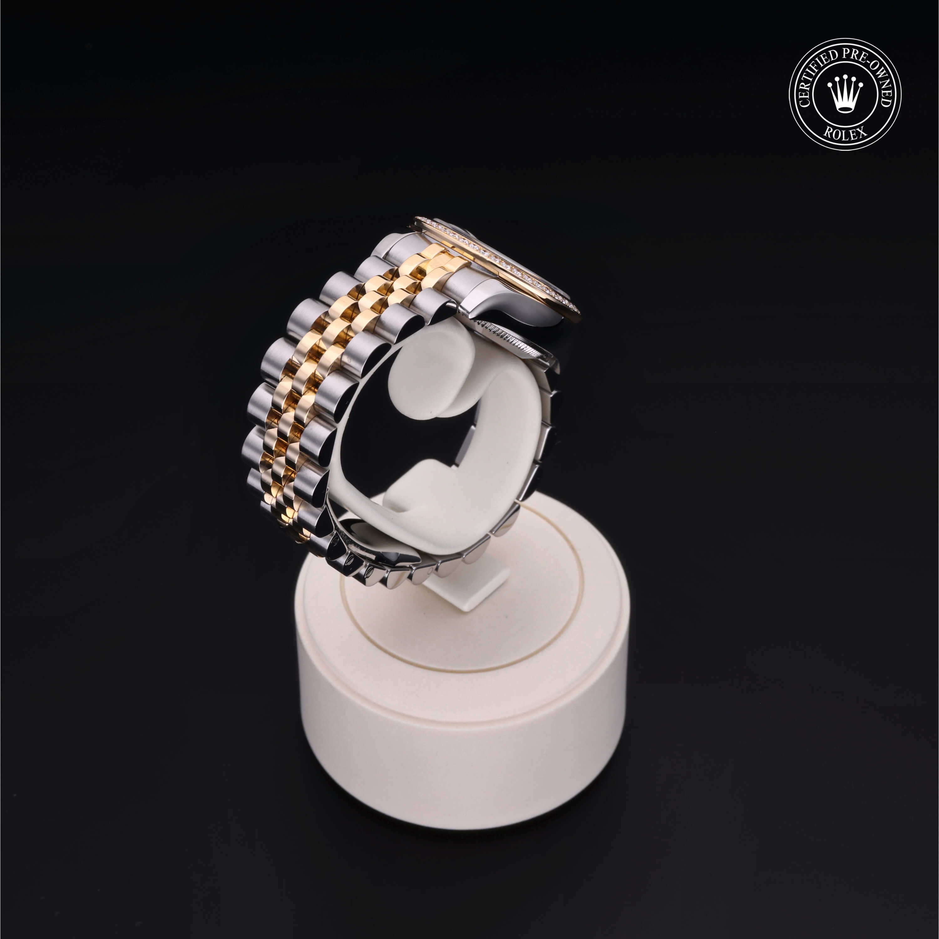 Rolex Lady-Datejust in Rolesor 18 Carat Yellow M179383-0016 at Heller Jewelers