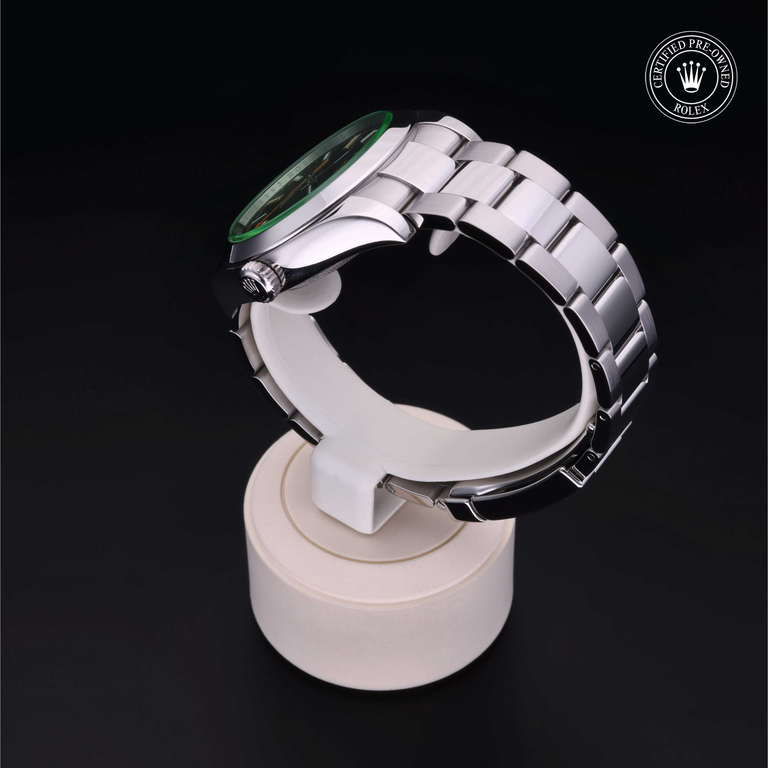 Rolex Milgauss in Steel M116400GV-0001 at Heller Jewelers