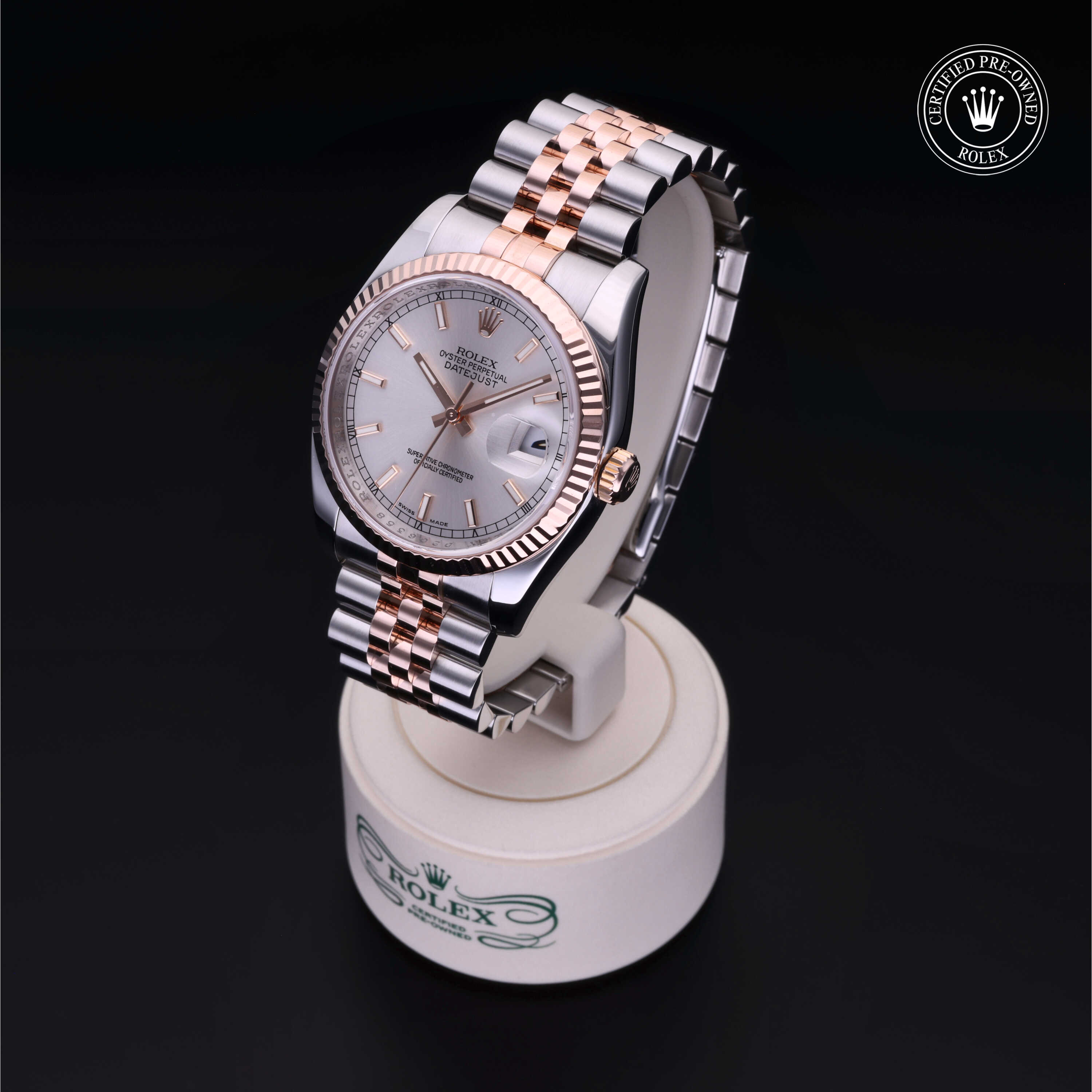 Rolex Datejust in Rolesor 18 Carat Red M116231-0007 at Heller Jewelers