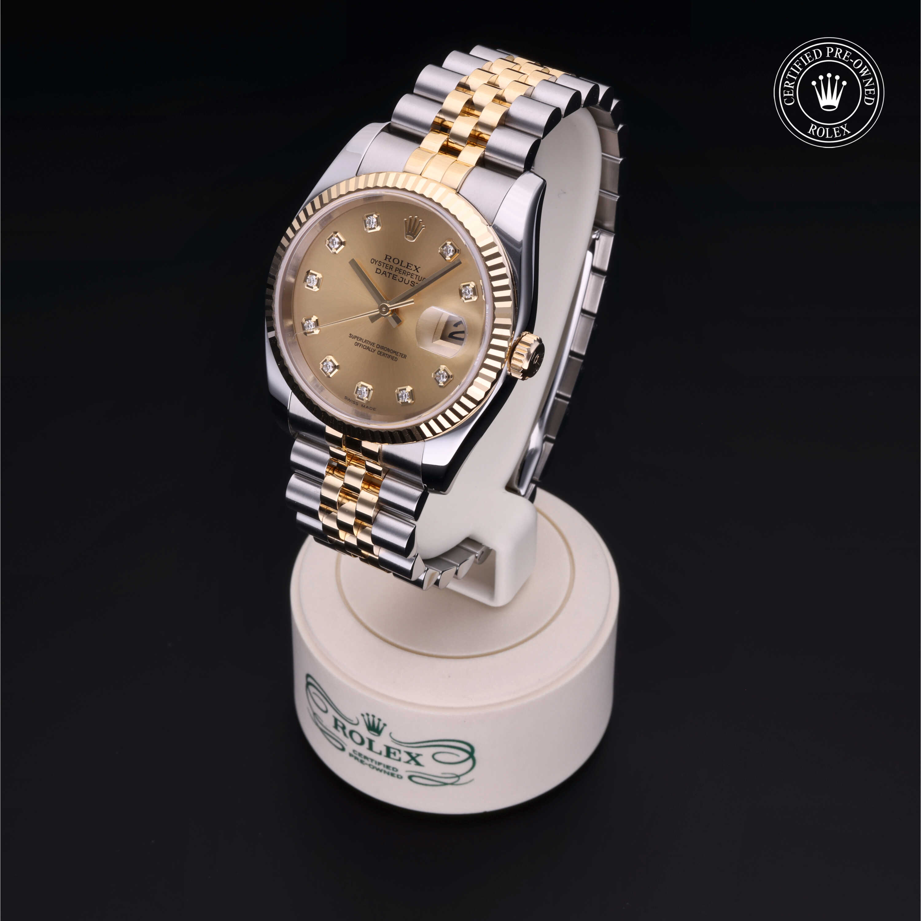 Rolex Datejust in Rolesor 18 Carat Yellow M116233-0079 at Heller Jewelers