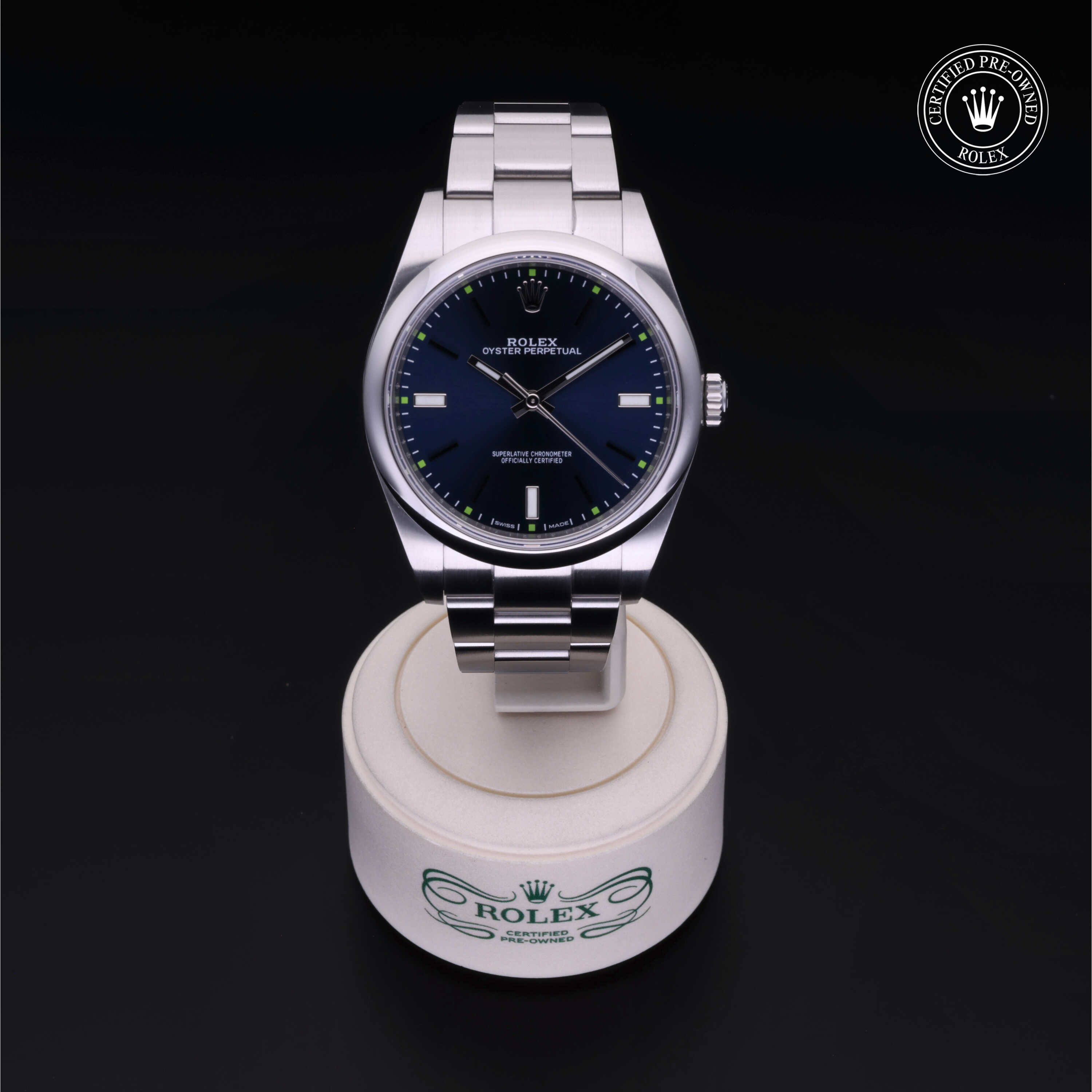 Rolex Oyster Perpetual in Steel M114300-0003 at Heller Jewelers