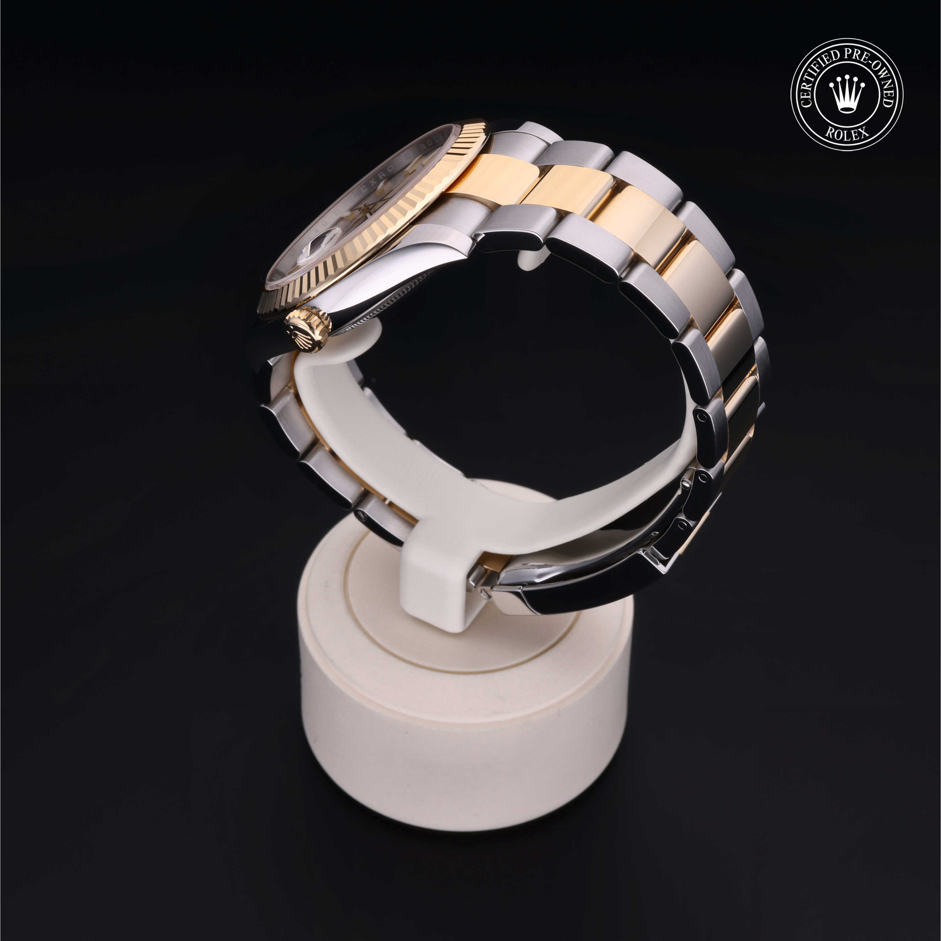 Rolex Datejust in Rolesor 18 Carat Yellow M126333-0001 at Heller Jewelers