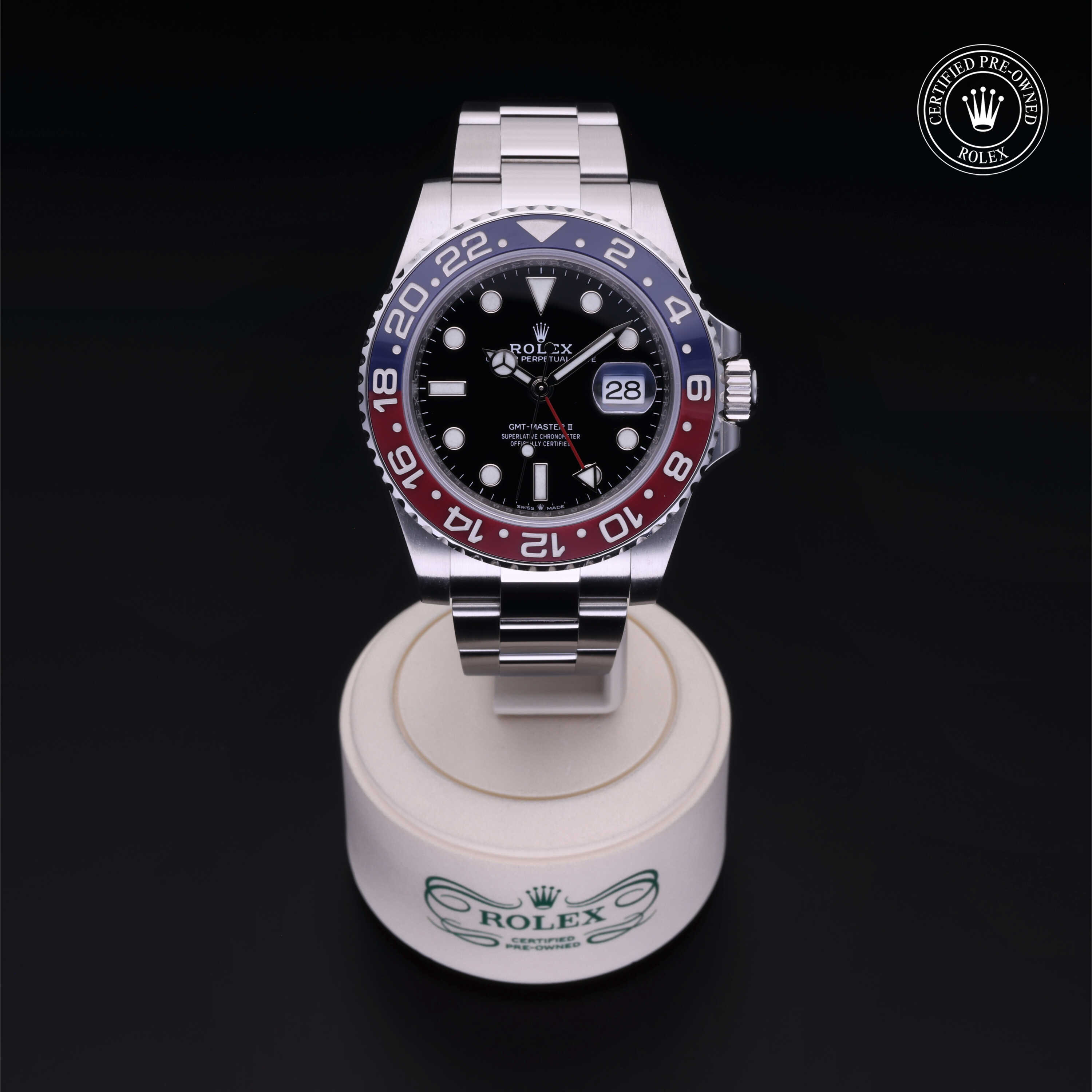 Rolex GMT-Master II in Steel M126710BLRO-0002 at Heller Jewelers