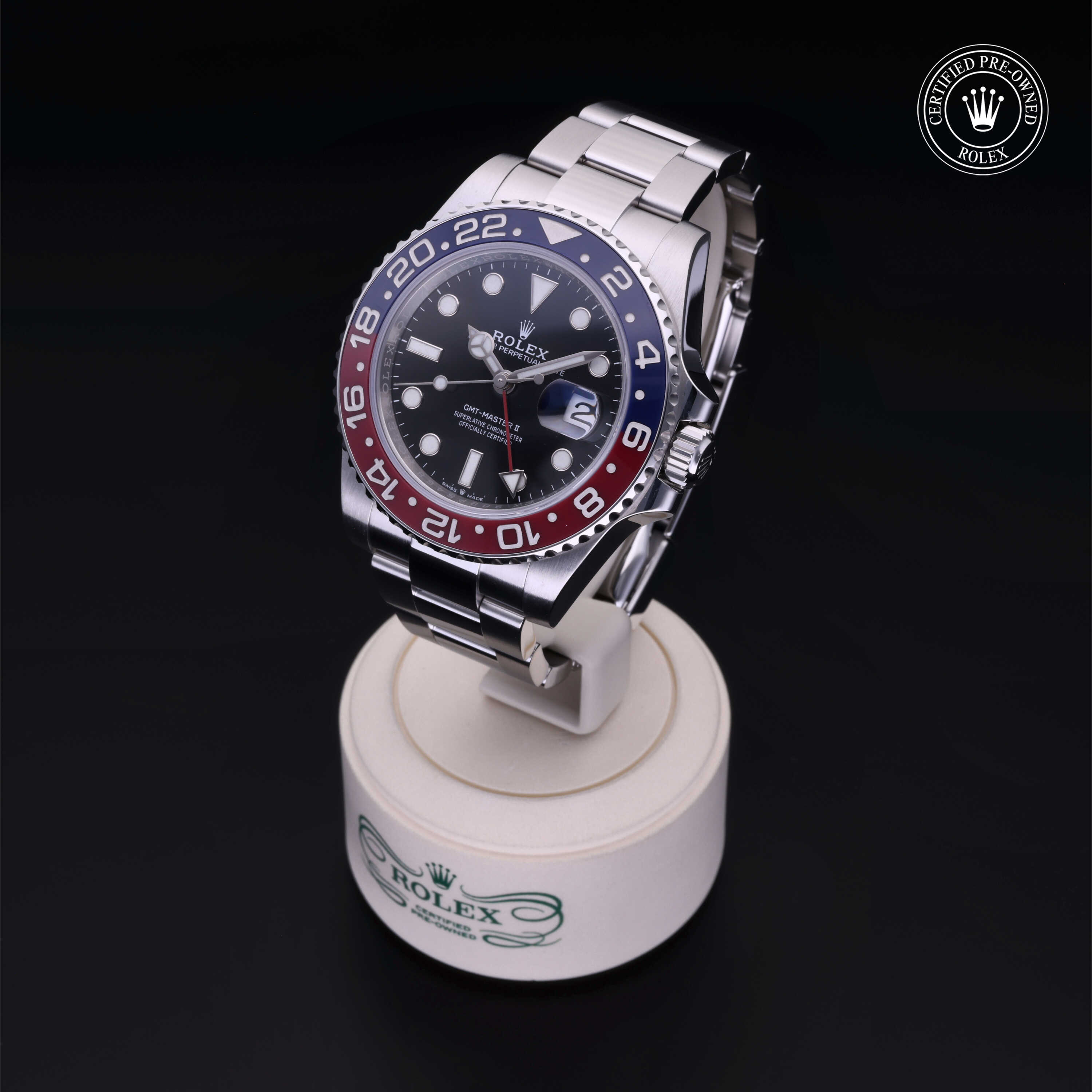 Rolex GMT-Master II in Steel M126710BLRO-0002 at Heller Jewelers