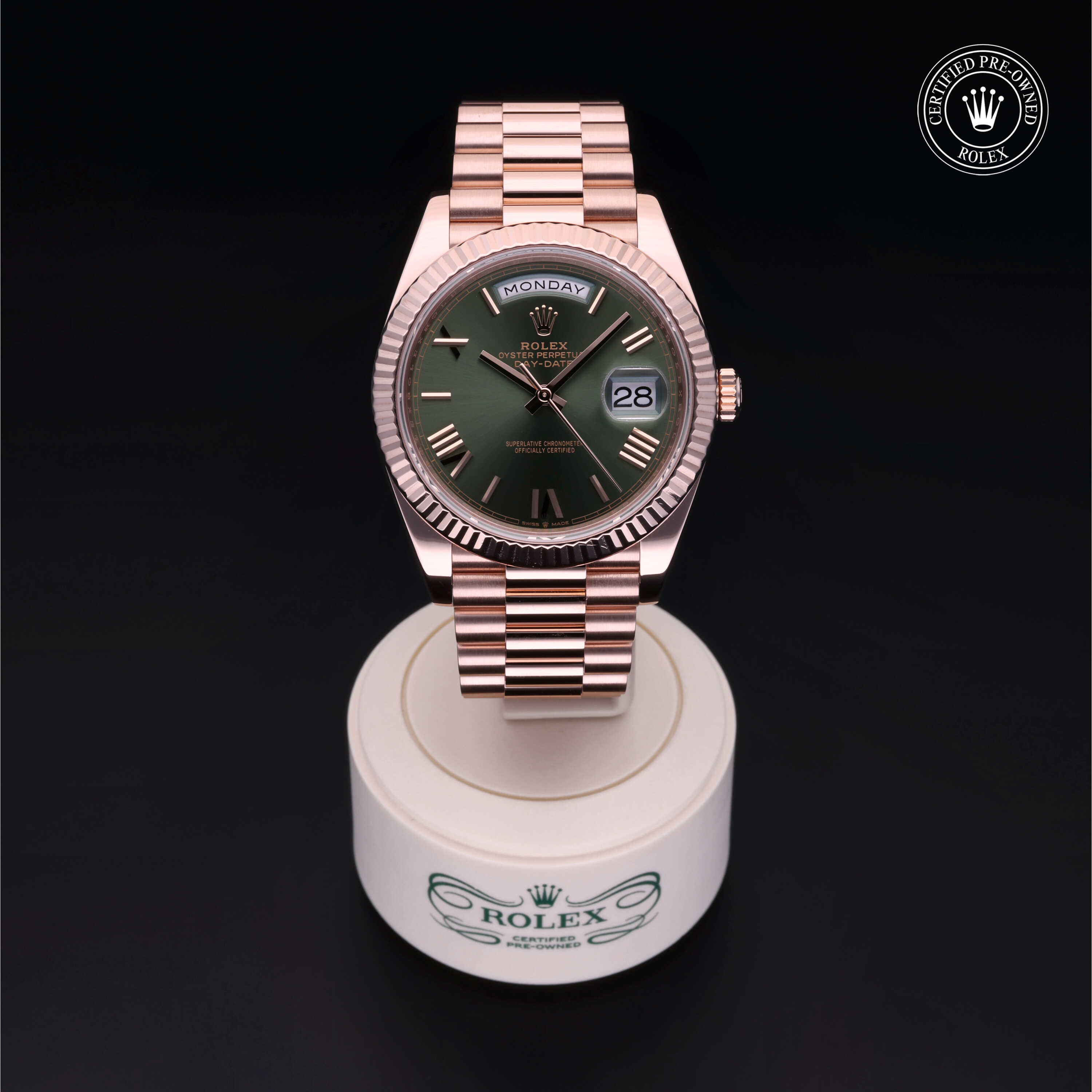Rolex Day-Date in Gold 18 Carat Red M228235-0025 at Heller Jewelers