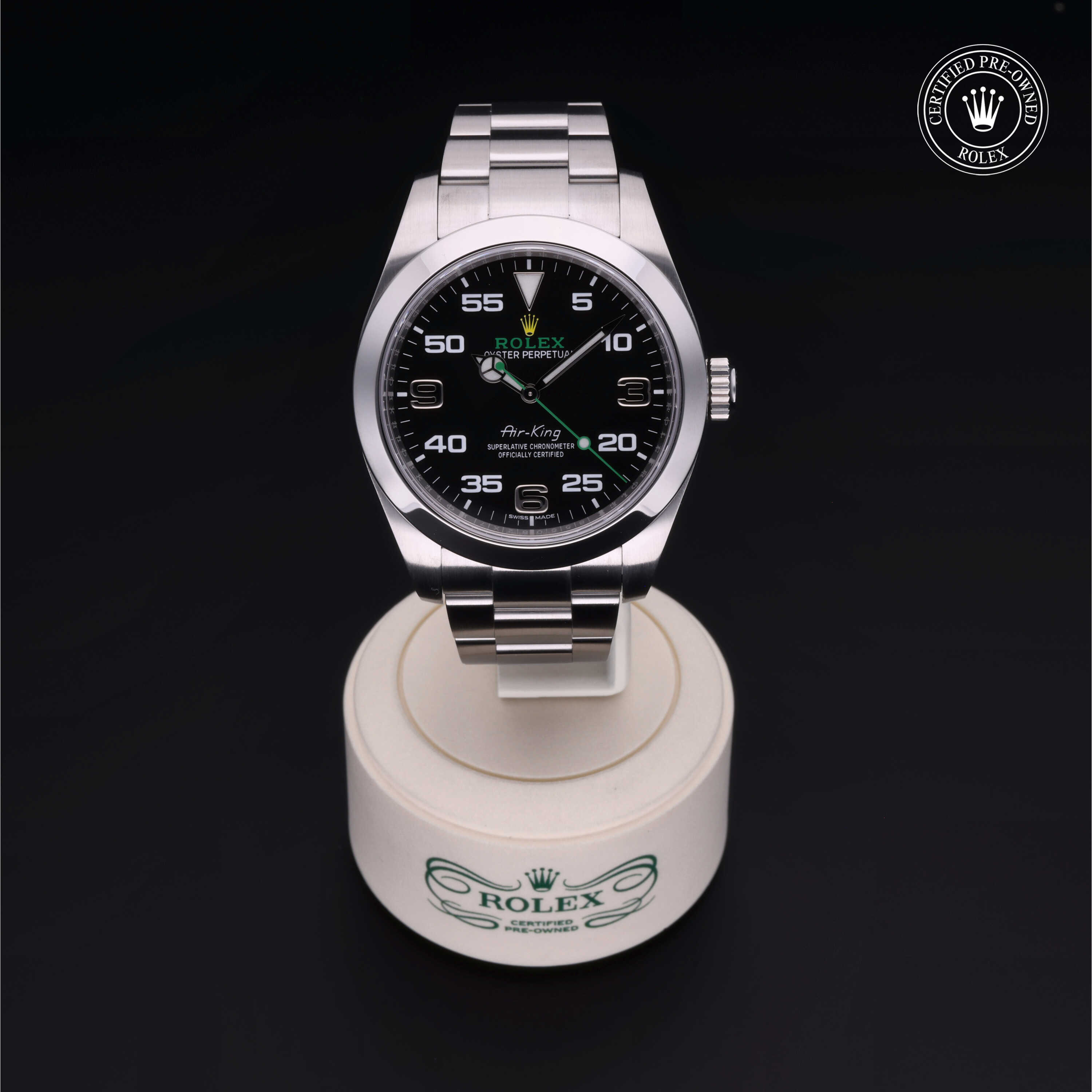 Rolex Air-King in Steel M116900-0001 at Heller Jewelers