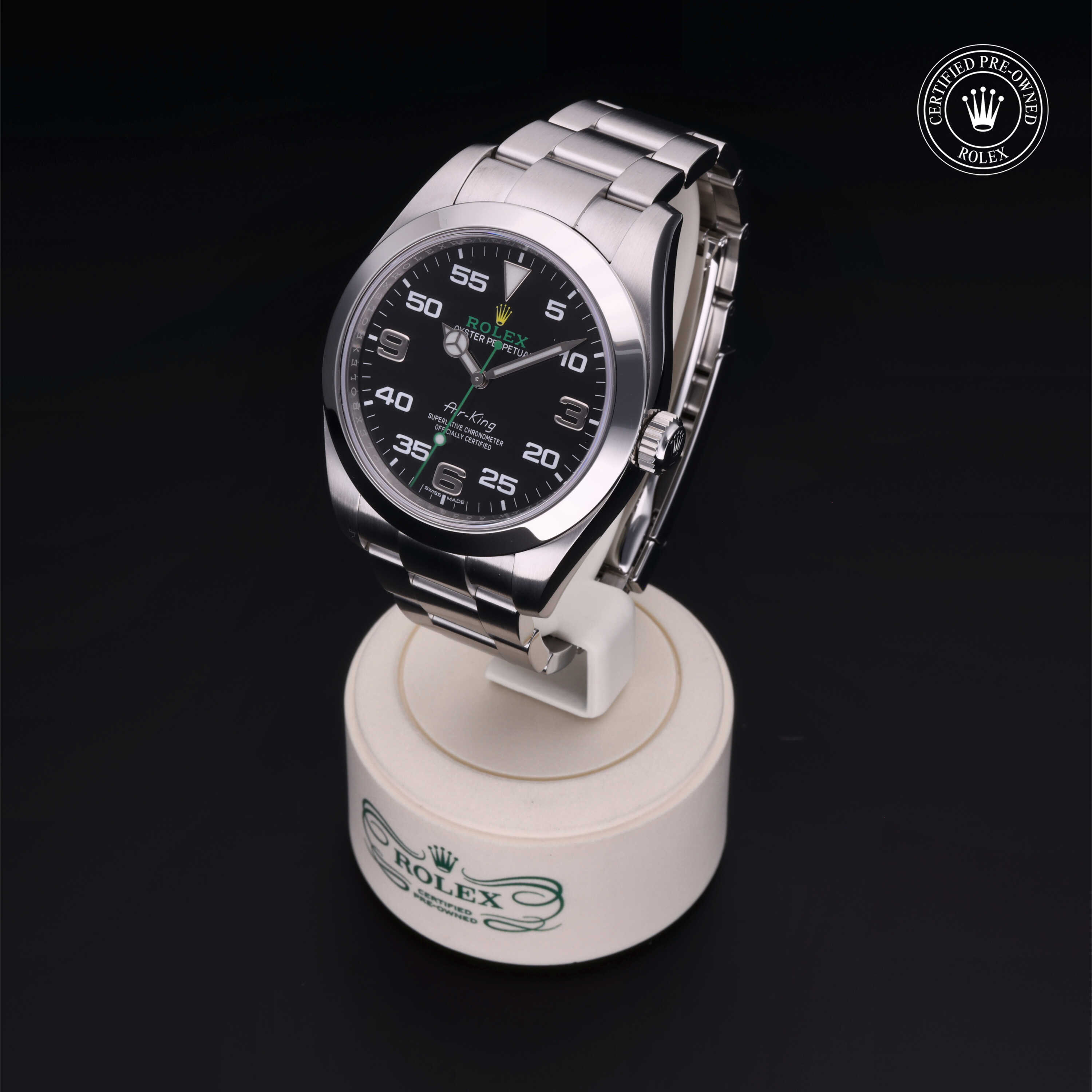 Rolex Air-King in Steel M116900-0001 at Heller Jewelers