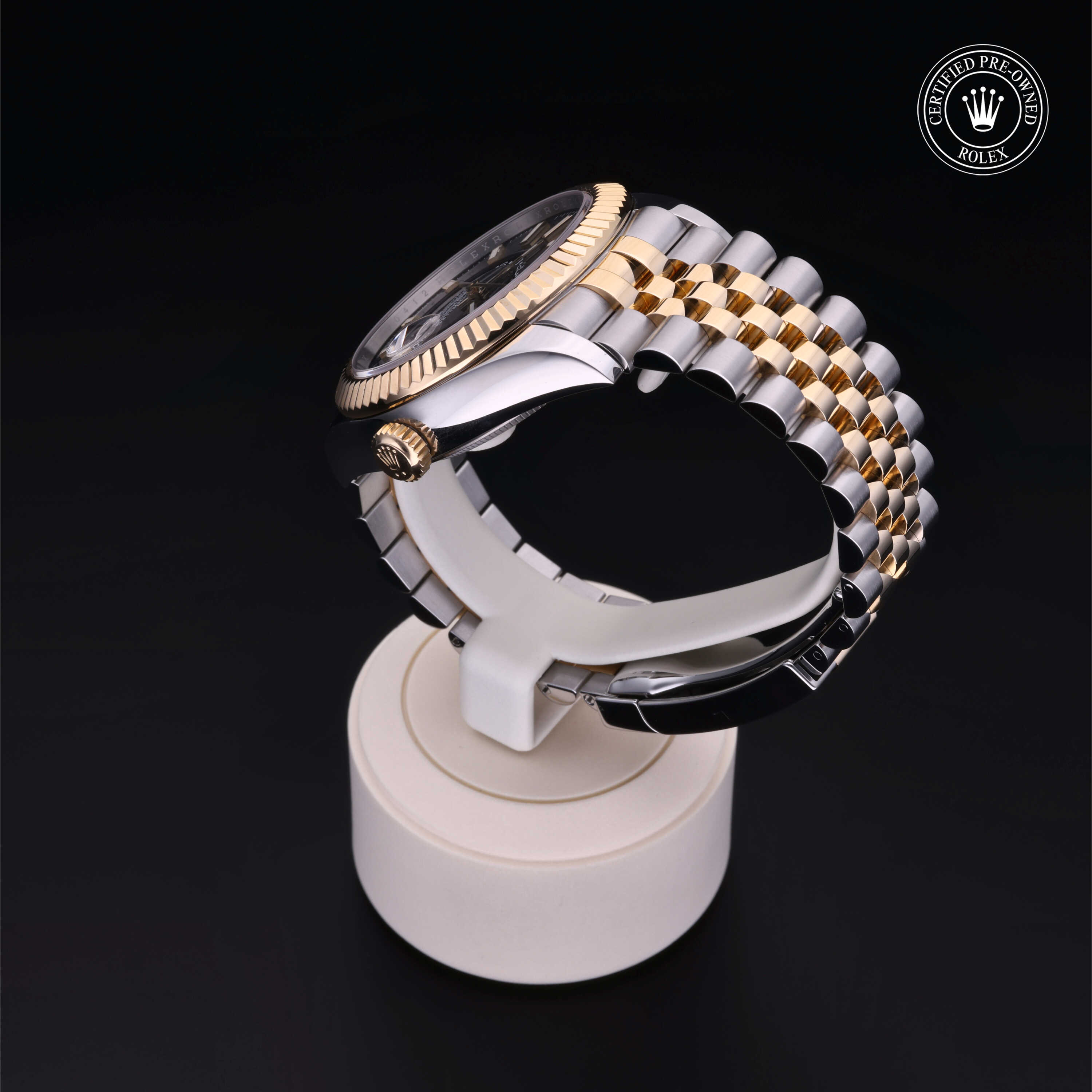 Rolex Sky-Dweller in Rolesor 18 Carat Yellow M326933-0005 at Heller Jewelers