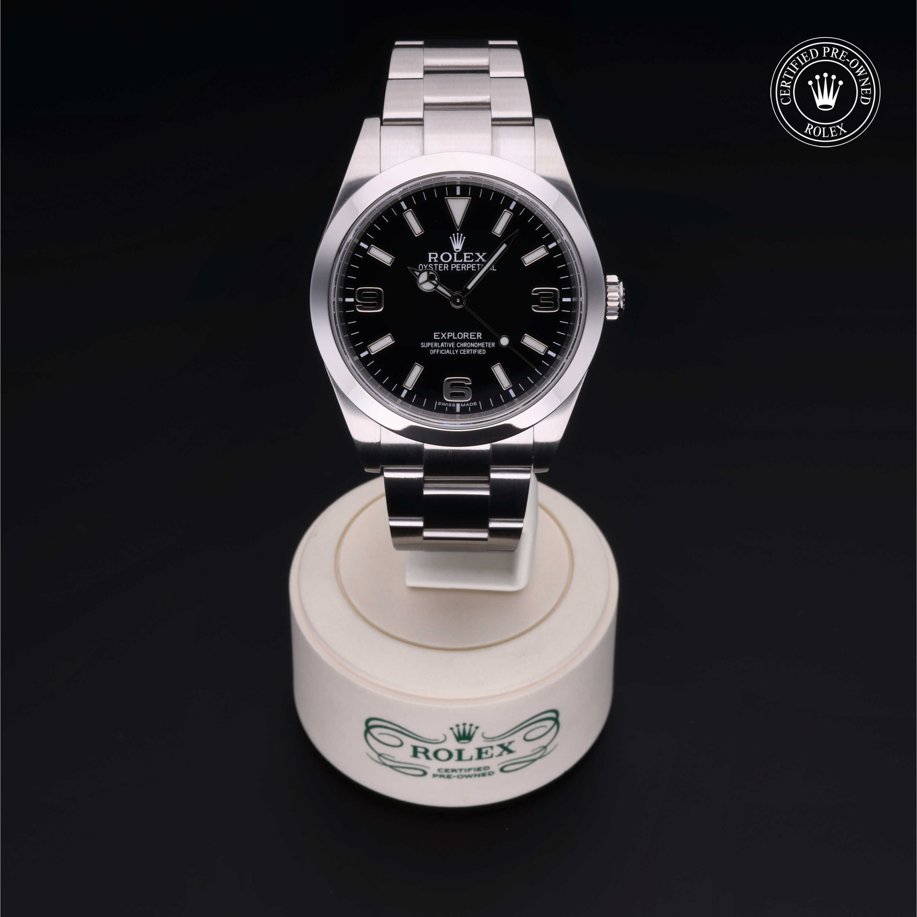 Rolex Explorer in Steel M214270-0001 at Heller Jewelers