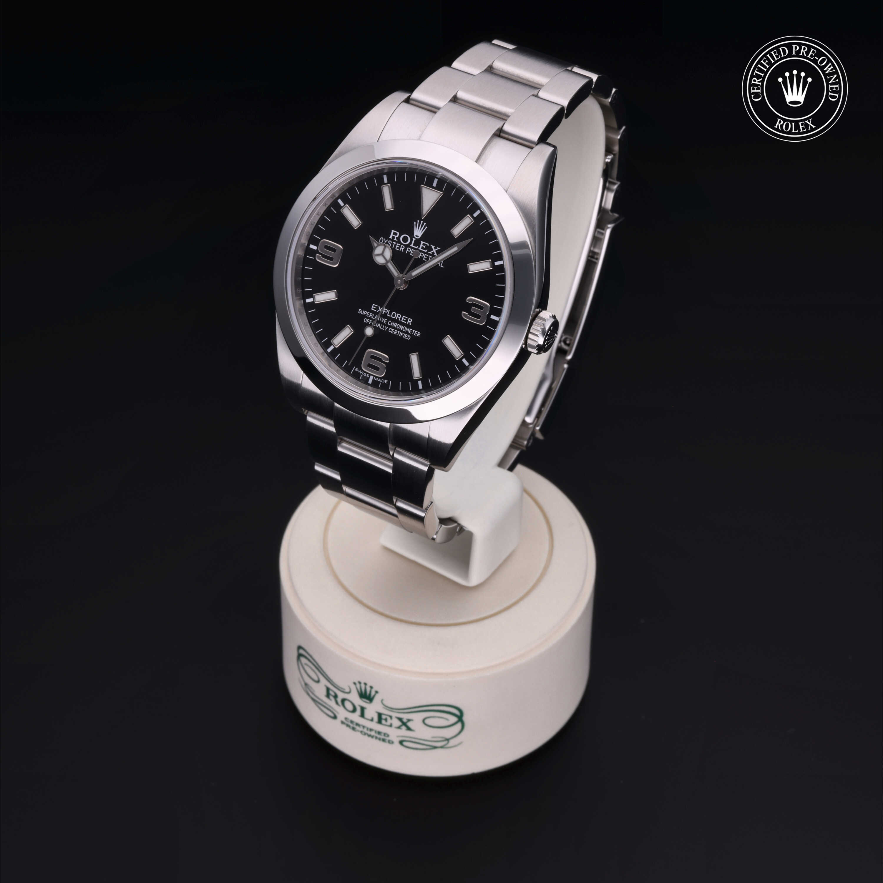 Rolex Explorer in Steel M214270-0001 at Heller Jewelers