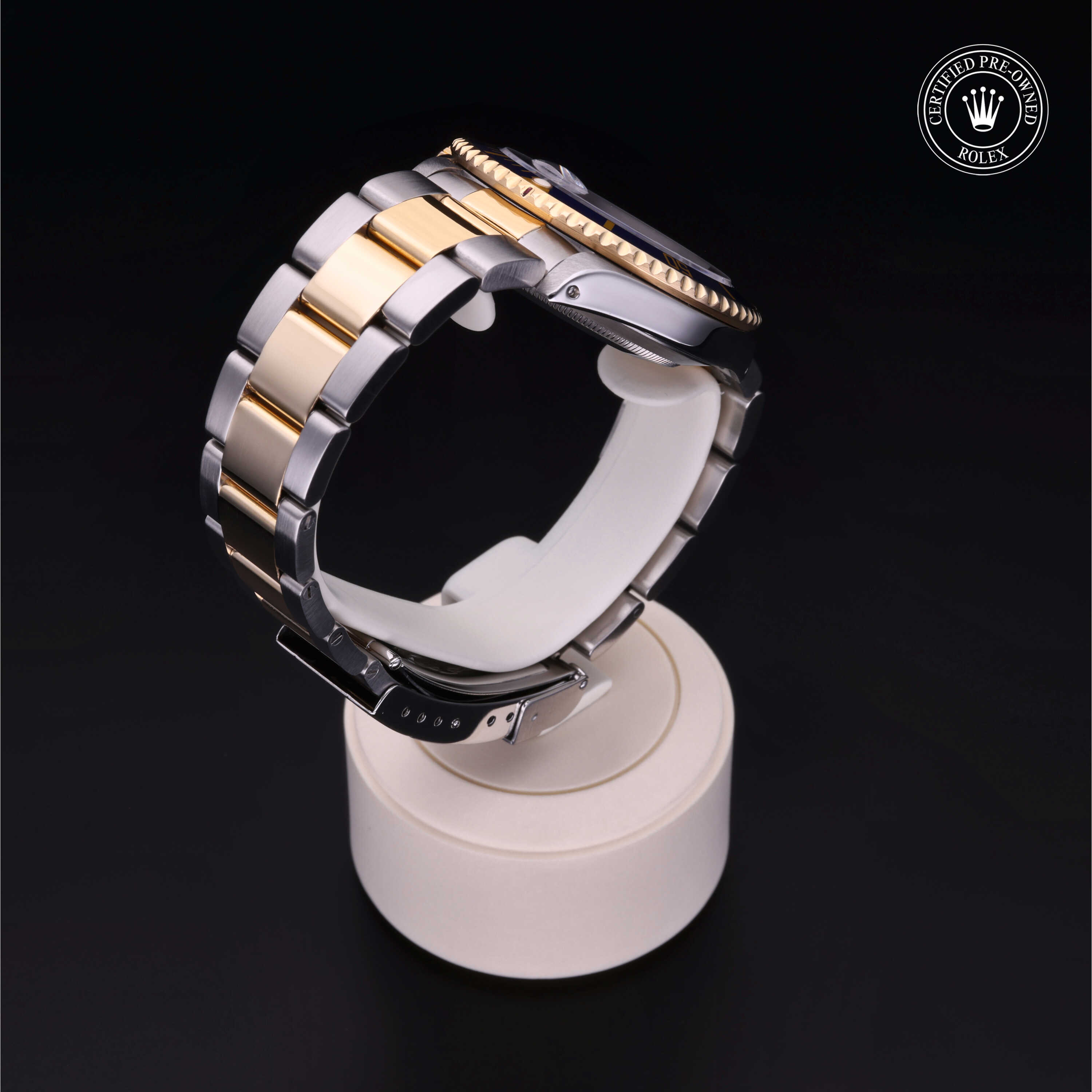 Rolex Submariner in Rolesor 18 Carat Yellow M16613-0012 at Heller Jewelers