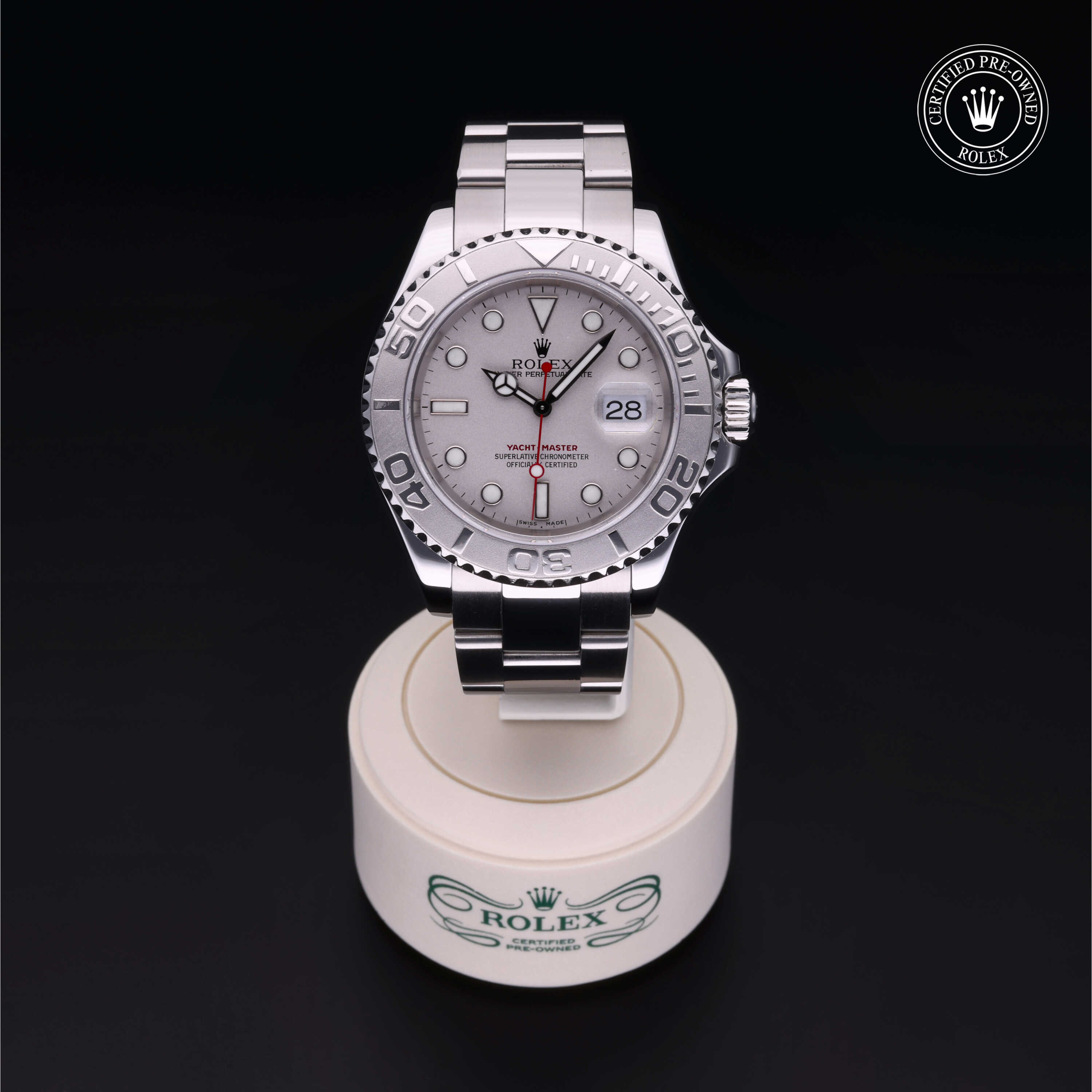 Rolex Yacht-Master in Rolesium Platinum M16622-0004 at Heller Jewelers