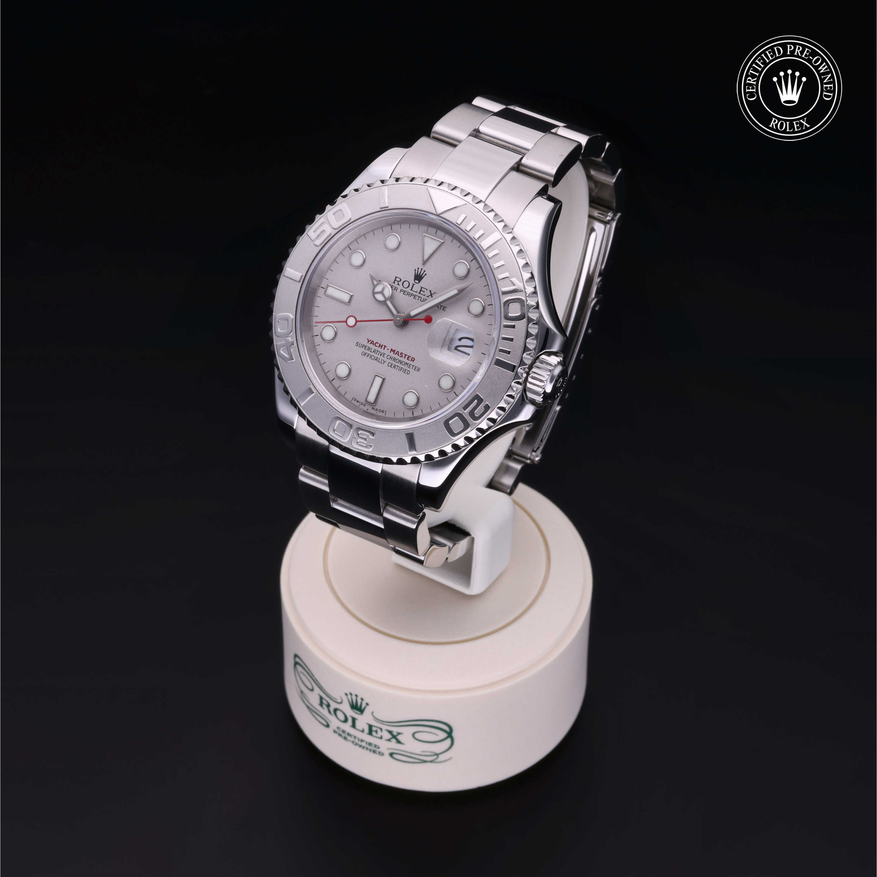 Rolex Yacht-Master in Rolesium Platinum M16622-0004 at Heller Jewelers